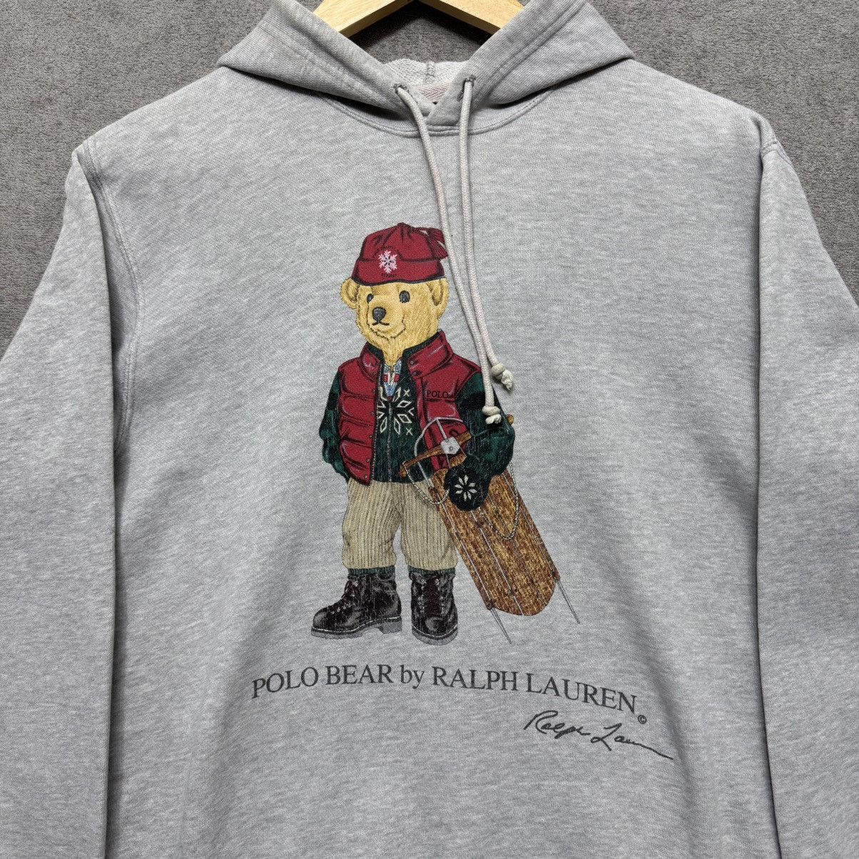 Polo Ralph Lauren 90s Polo Bear by Ralph Lauren Hoodie Size US S / EU 44-46 / 1 - 3 Thumbnail