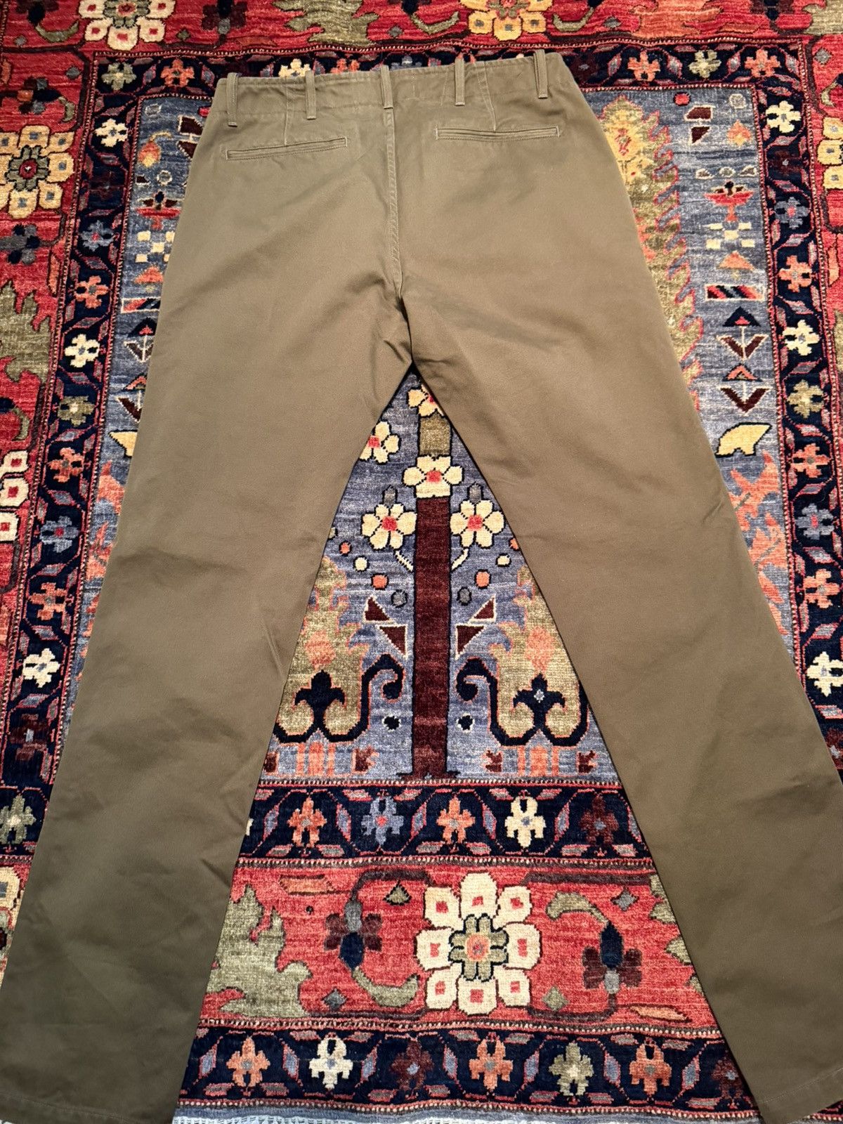Wings + Horns Wings + Horns Olive Officer Chino (32) Size US 32 / EU 48 - 4 Thumbnail