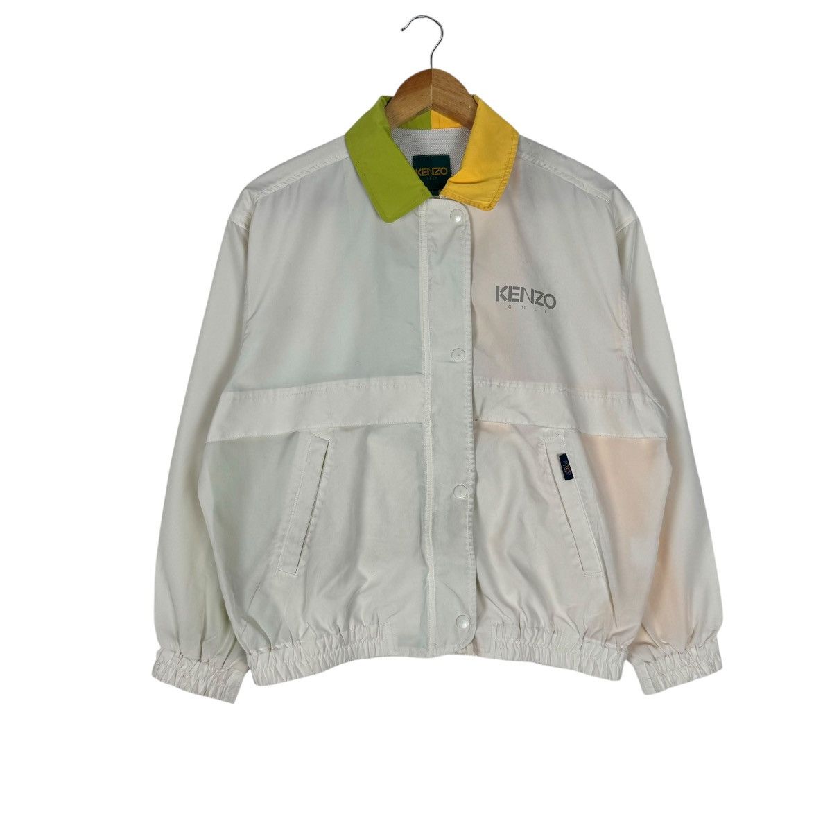 Kenzo 🌟KENZO GOLF COLORWAY LIGHT ZIPPER JACKET Size S / US 4 / IT 40 - 2 Thumbnail