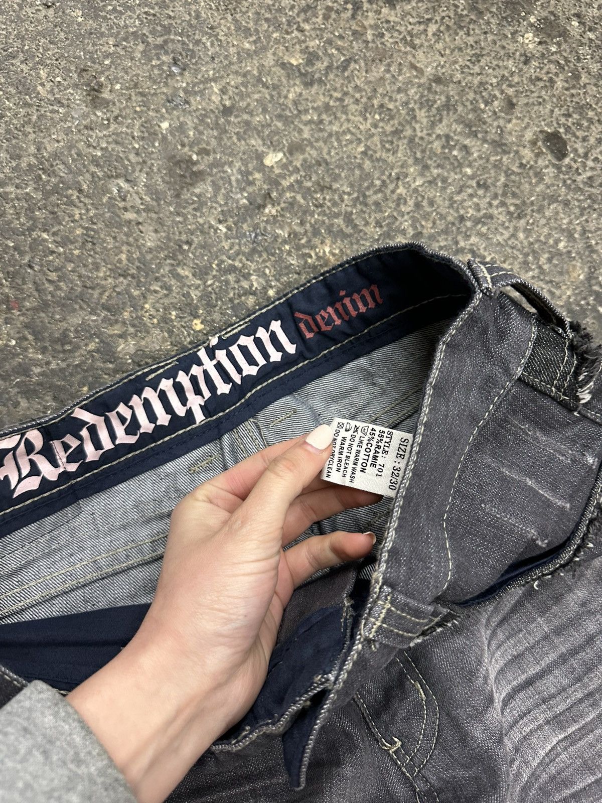 Vintage Y2K baggy grunge jeans Size US 30 / EU 46 - 2 Thumbnail