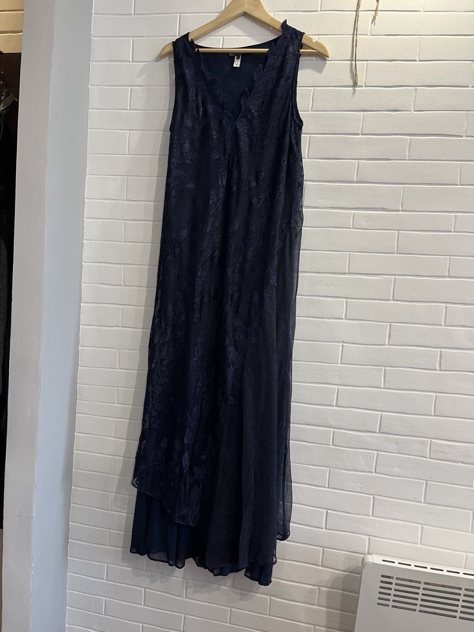 La Perla Elegant La Perla Navy Blue Dress Size L / US 10 / IT 46 - 4 Thumbnail