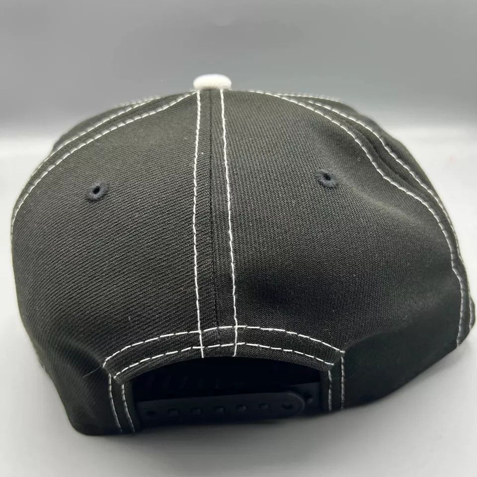 New Era Chicago Bulls Hat Men Black 9Fifty New Era Snap Back Cap New Size ONE SIZE - 5 Thumbnail