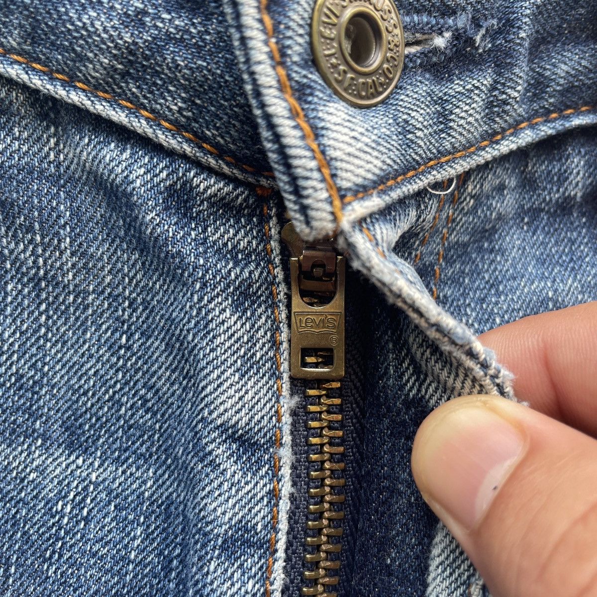 Levi's Vintage Clothing Vintage Levi’s 502 Denim Faded Jeans Pants W30x31 Size US 30 / EU 46 - 7 Thumbnail