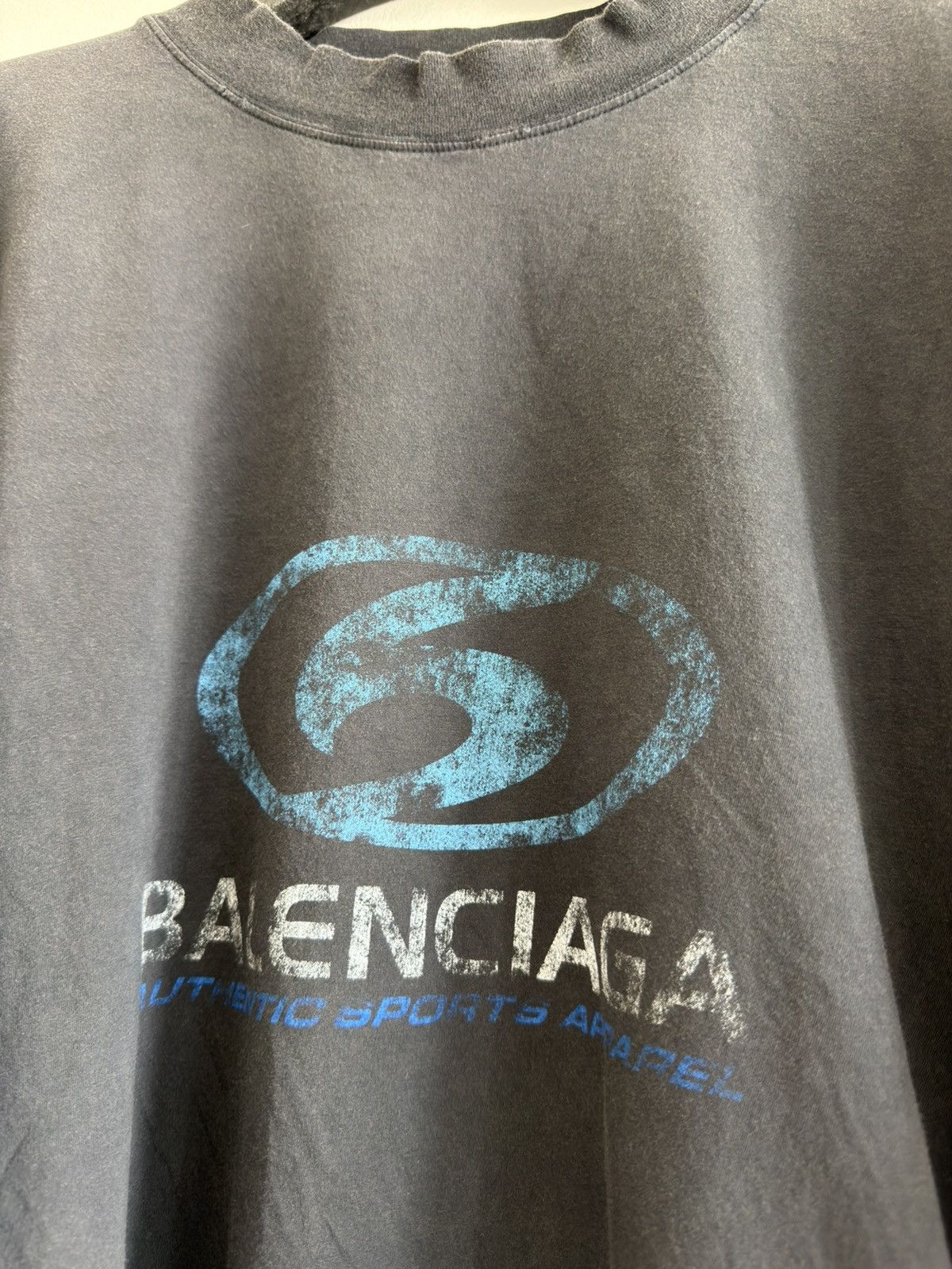 Balenciaga *RARE* BALENCIAGA DEMNA SURF SPORT LOOP ICON T SHIRT TECH Size US XL / EU 56 / 4 - 3 Thumbnail