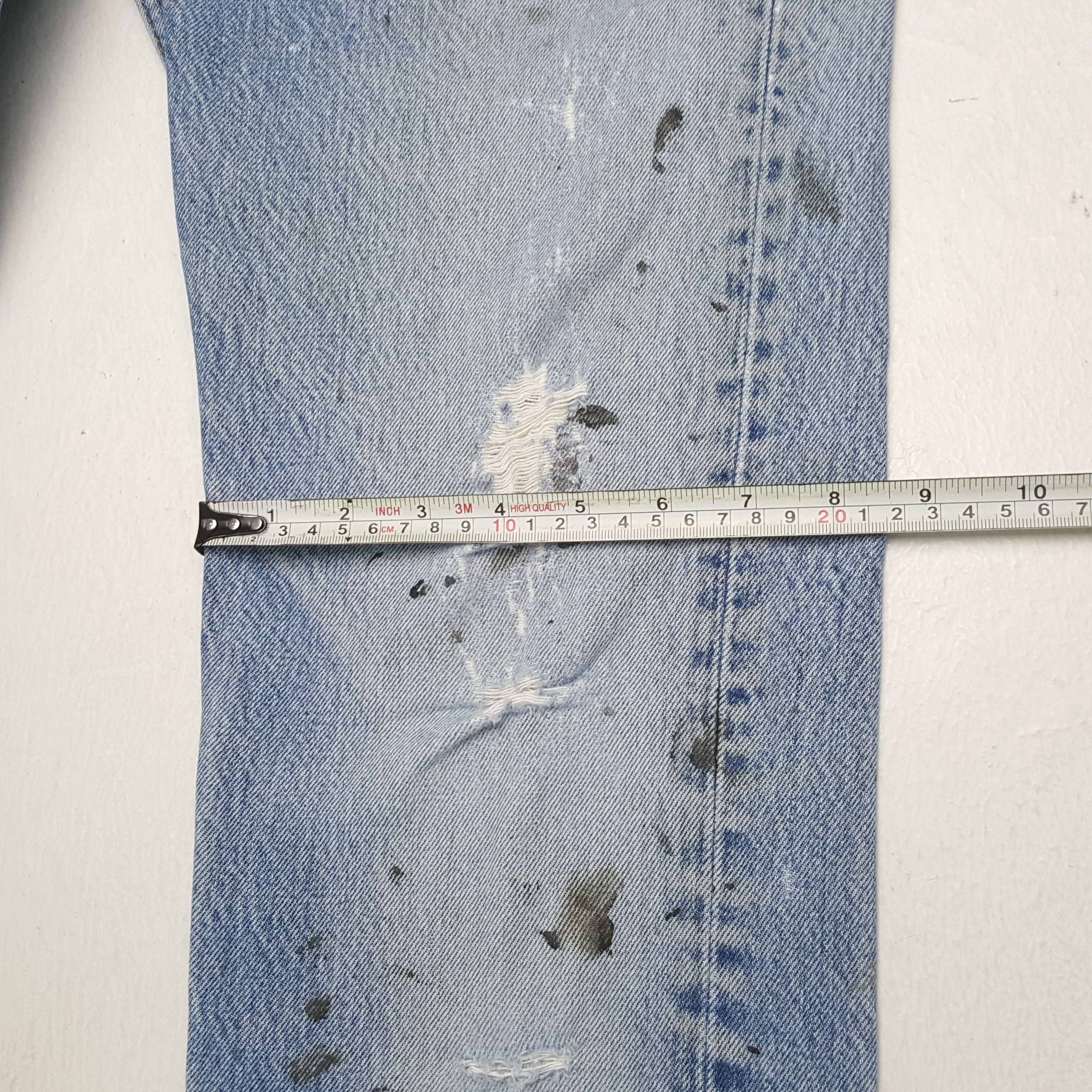 Levi's × Vintage LEVI'S Streetwear Style Distressed Jeans Size US 28 / EU 44 - 10 Thumbnail