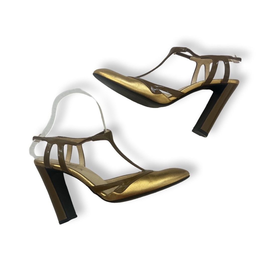 Prada Prada Gold vintage heels size 38 Size US 8 / IT 38 - 3 Thumbnail