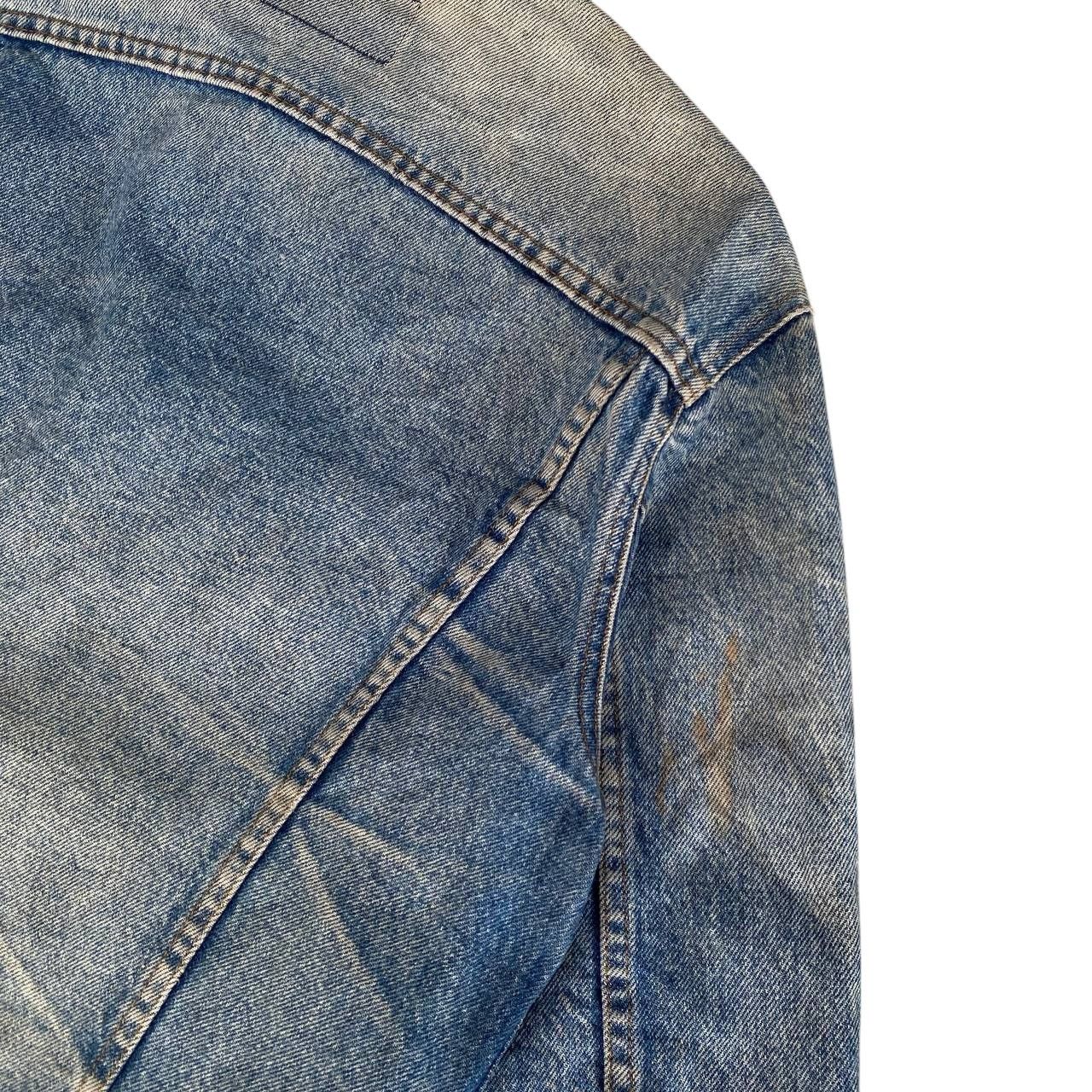 Levi's CRAZY PIECES LEVIS VINTAGE HONEYCOMBS FADED DISTRESSED DENIM Size US M / EU 48-50 / 2 - 4 Thumbnail