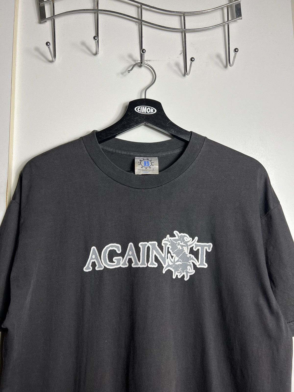 Band Tees × Vintage Vintage Sepultura Band Against Blue Grape Tee Size US L / EU 52-54 / 3 - 1 Thumbnail
