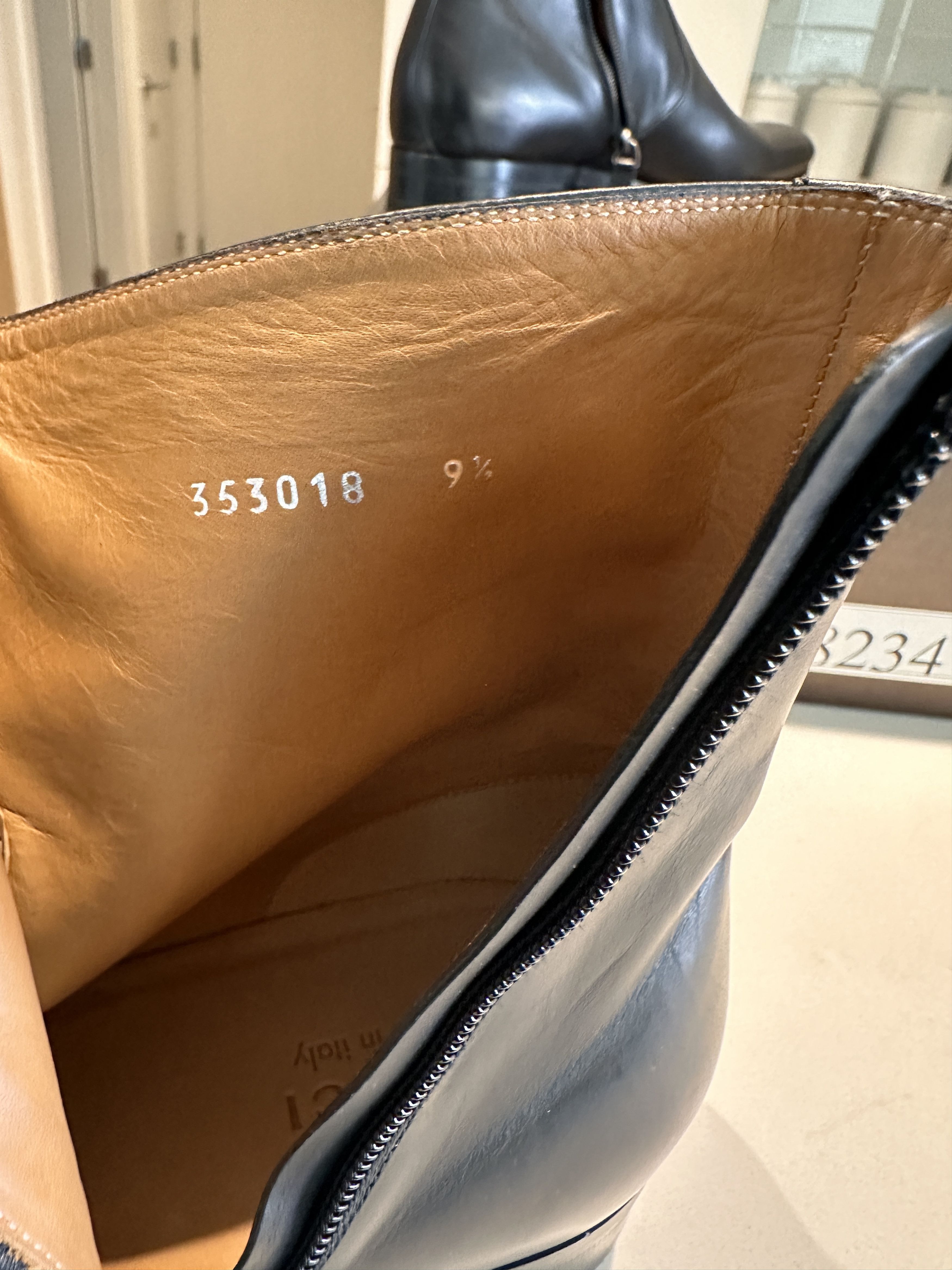 Gucci Gucci Side-Zip Leather Chelsea Boots Size US 10 / EU 43 - 4 Thumbnail
