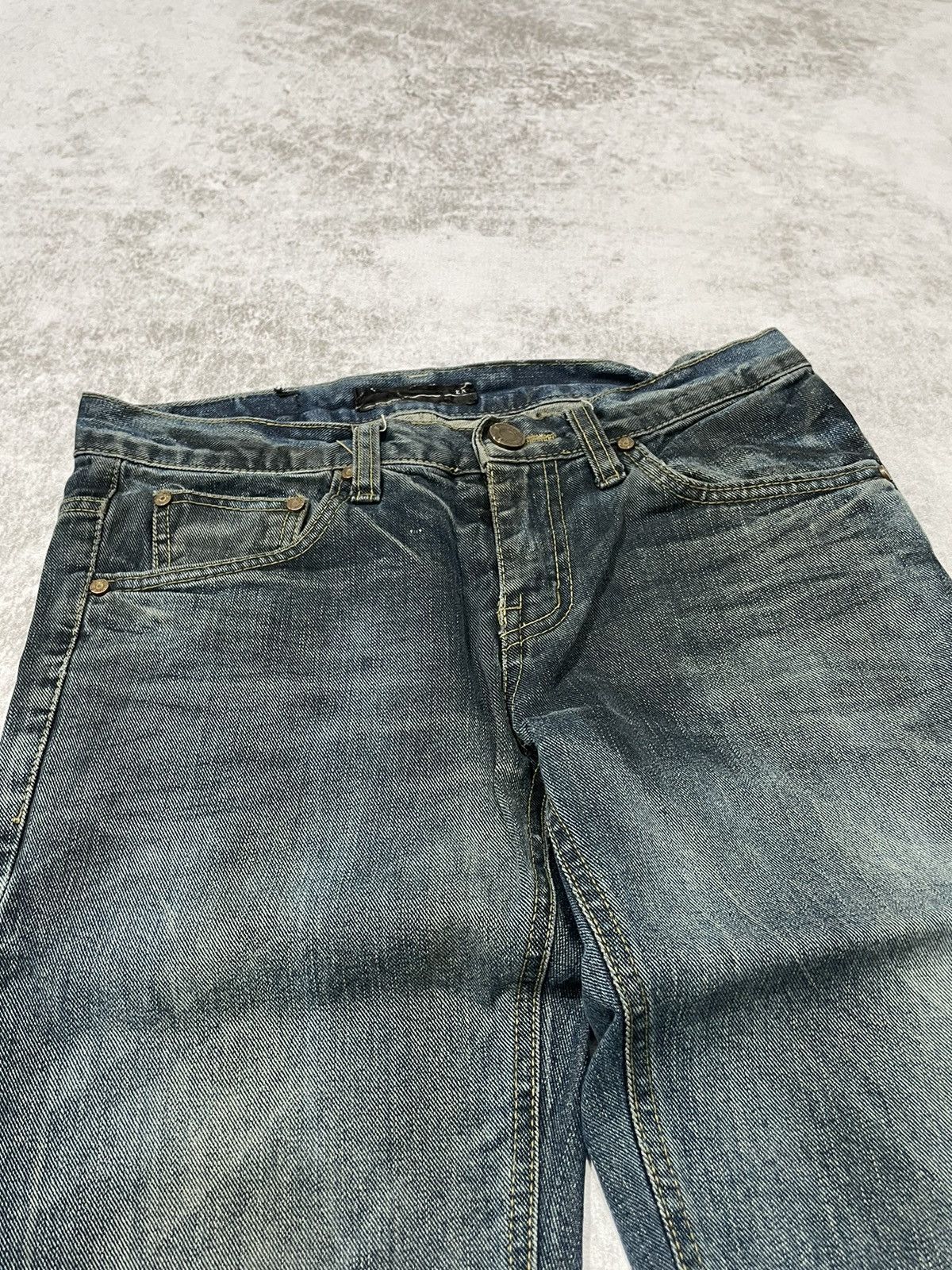 Hysteric Glamour 2000s acid wash japan denim pants y2k style Size US 30 / EU 46 - 3 Thumbnail