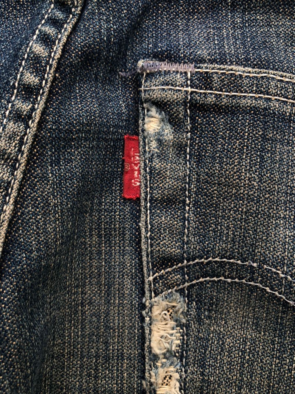 Levi's × Vintage Vintage Levi's 502 Denim Jeans Distressed Size US 31 - 6 Thumbnail