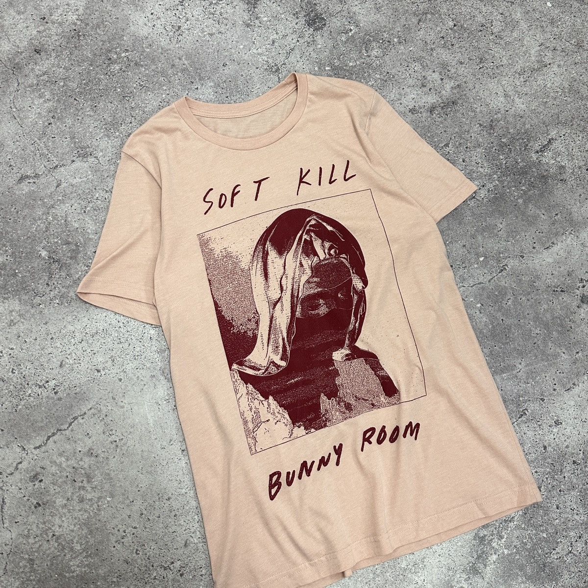 Rap Tees Soft Kill Bunny Room I kept drifting away tee Holy Mary y2k Size US M / EU 48-50 / 2 - 3 Thumbnail