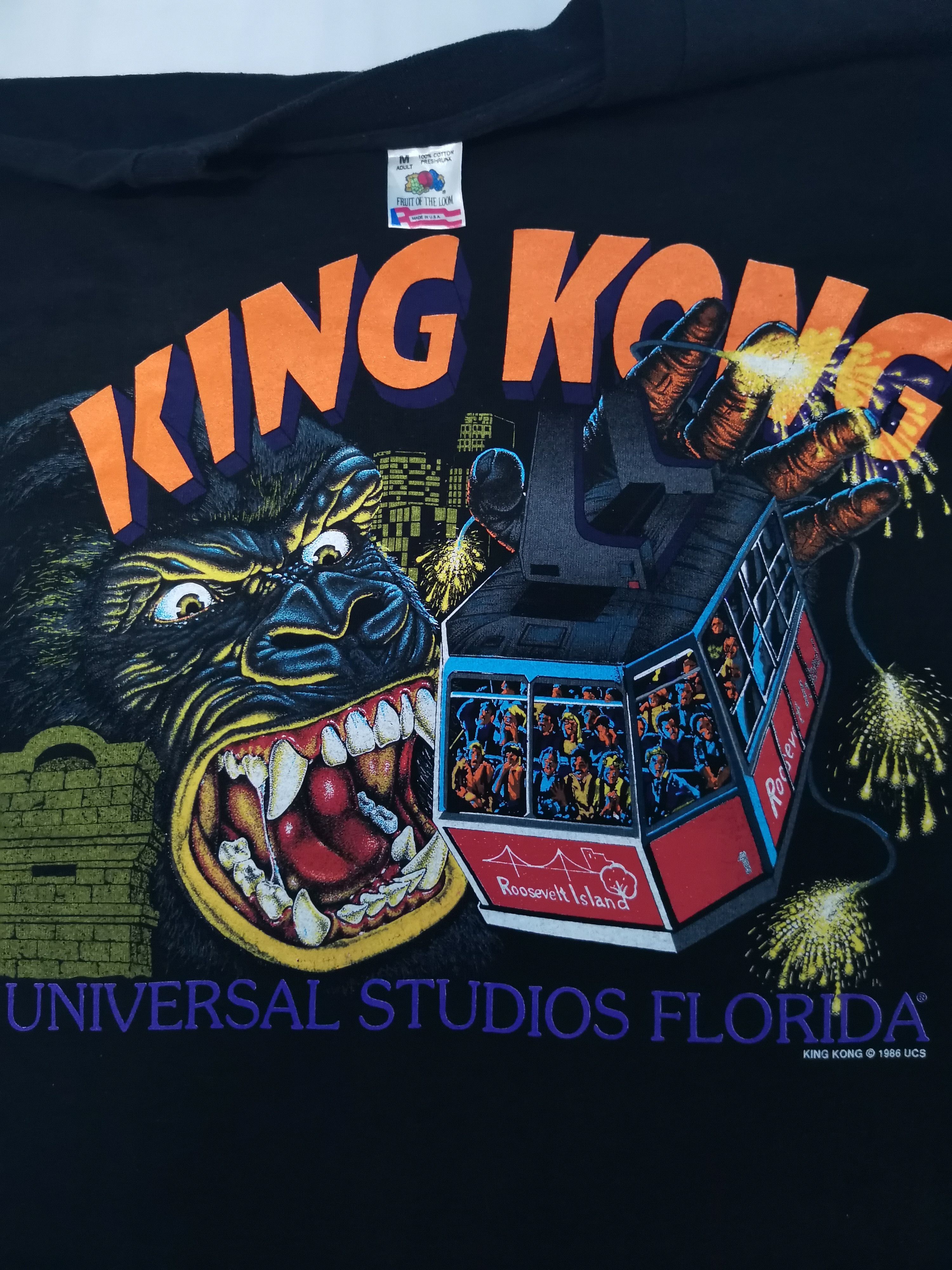 Universal Studios Florida 80s Tシャツ Hanes Hanes × Universal Studios × Vintage Vintage Universal Studios