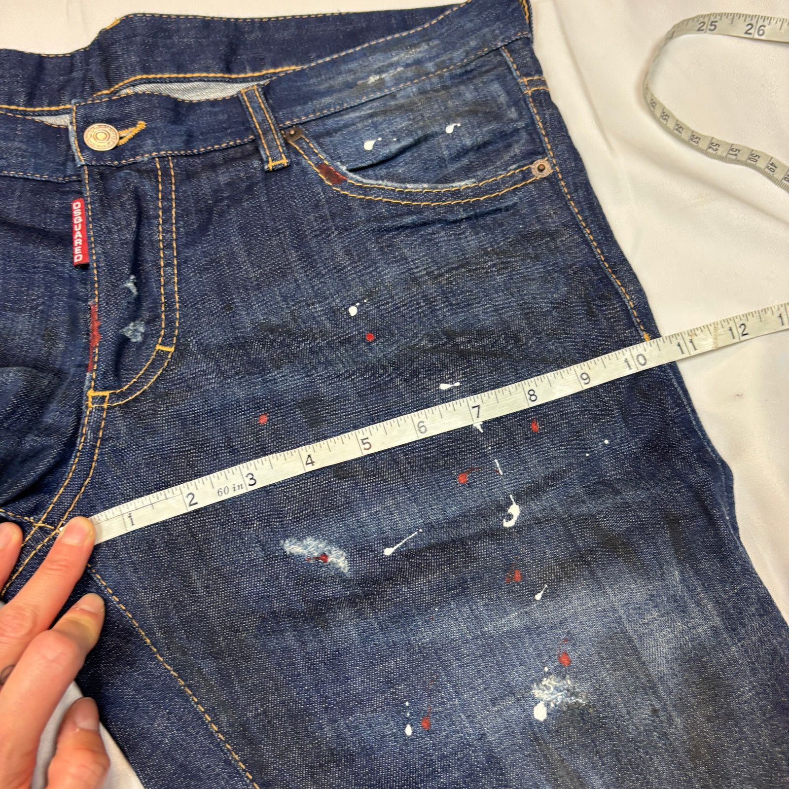Dsquared2 DSquared2 Cool Guy Slim Paint Splatter Jeans EU 50/ 36x34 Size US 36 / EU 52 - 9 Thumbnail