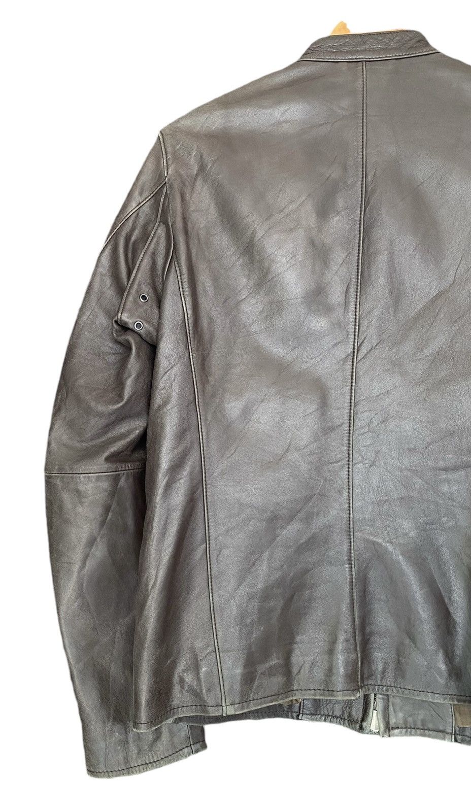 Boycott Rare🔥BOYCOTT Leather Zipper Jacket Vintage Size US S / EU 44-46 / 1 - 11 Thumbnail