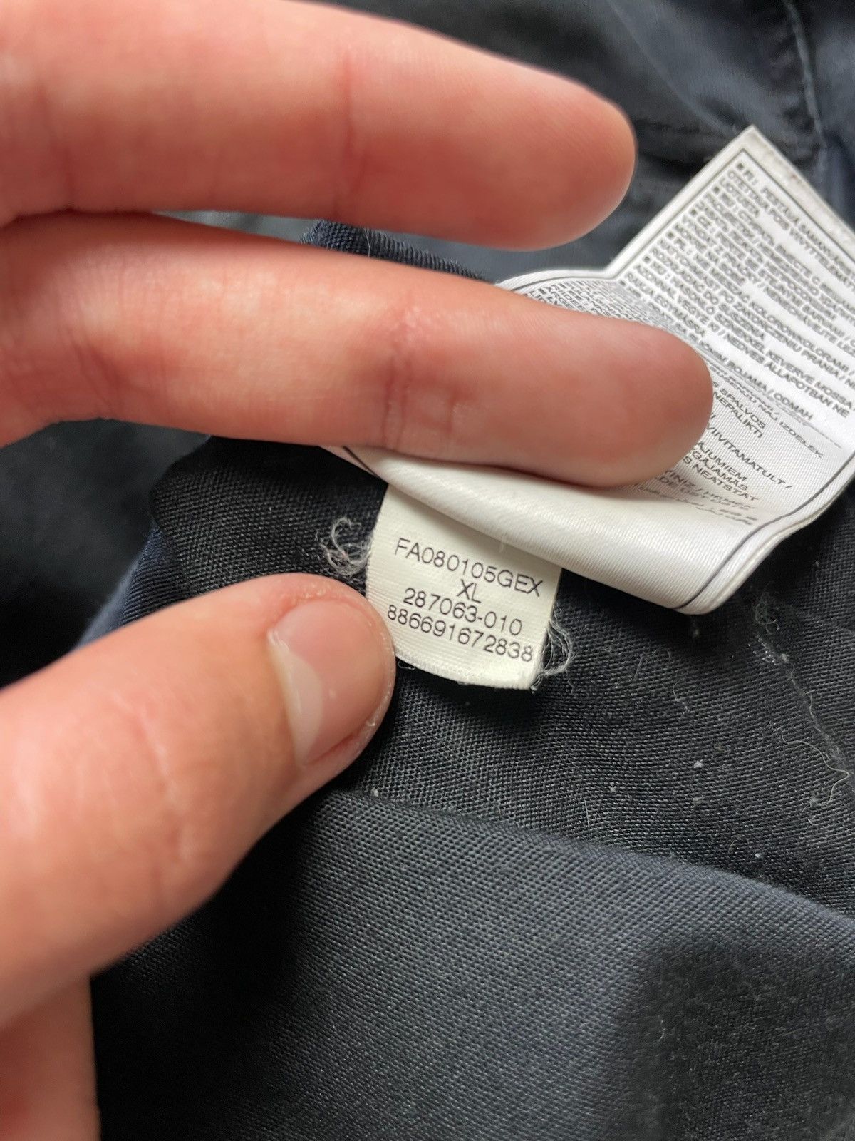 Vintage Nike denim jacket rare distressed rare size XL