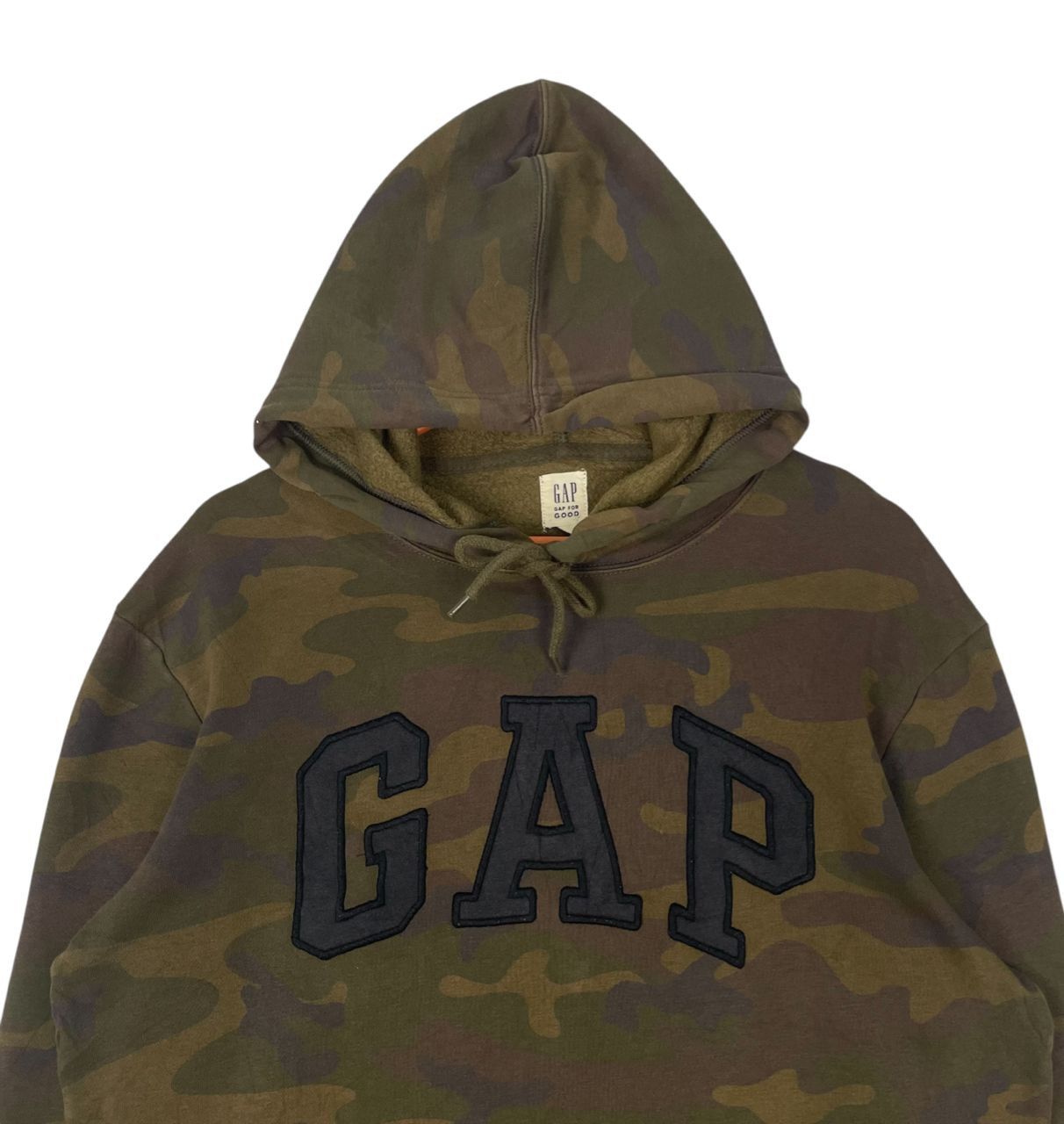 Gap Vintage Gap Camo Military Style Embroided Logo Hoodie Size US M / EU 48-50 / 2 - 4 Thumbnail
