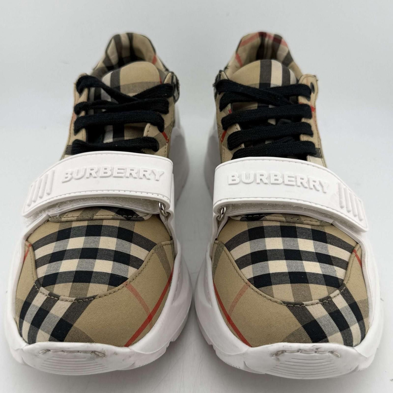 Burberry Burberry Regis Check Sneaker 37EU Used with Box Size US 7 / EU 40 - 3 Thumbnail