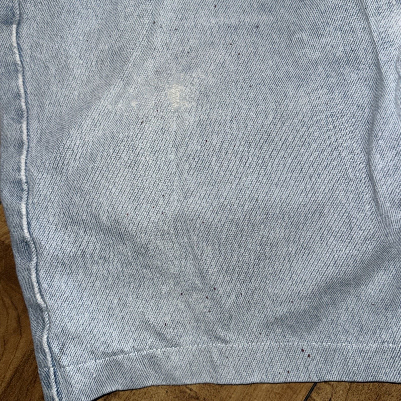 Levi's × Vintage Vintage Levi’s 505 Denim Shorts 34x10 Jorts Y2K Streetwear Size US 34 / EU 50 - 4 Thumbnail