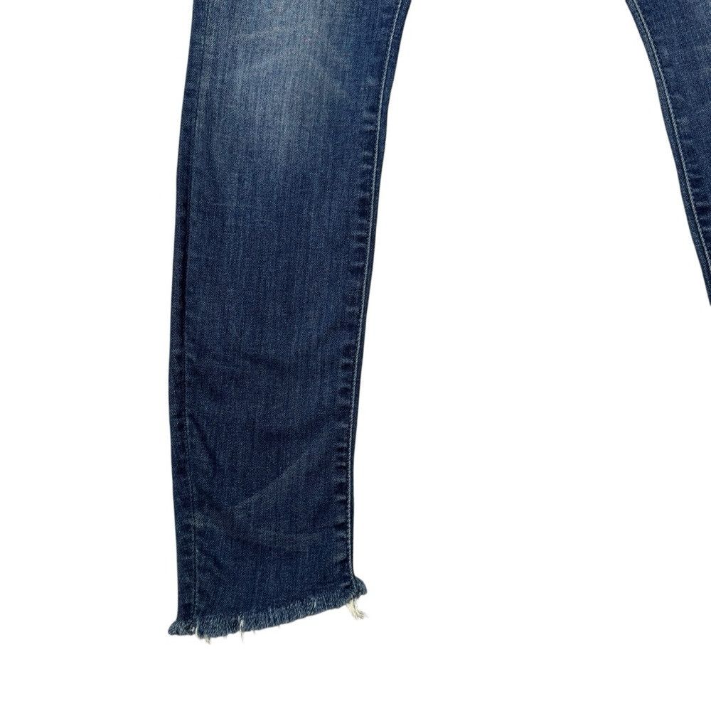 MOTHER MOTHER The Looker Ankle Fray Double Trouble Jeans Size 25 Size 25" / US 0 / IT 36 - 9 Thumbnail