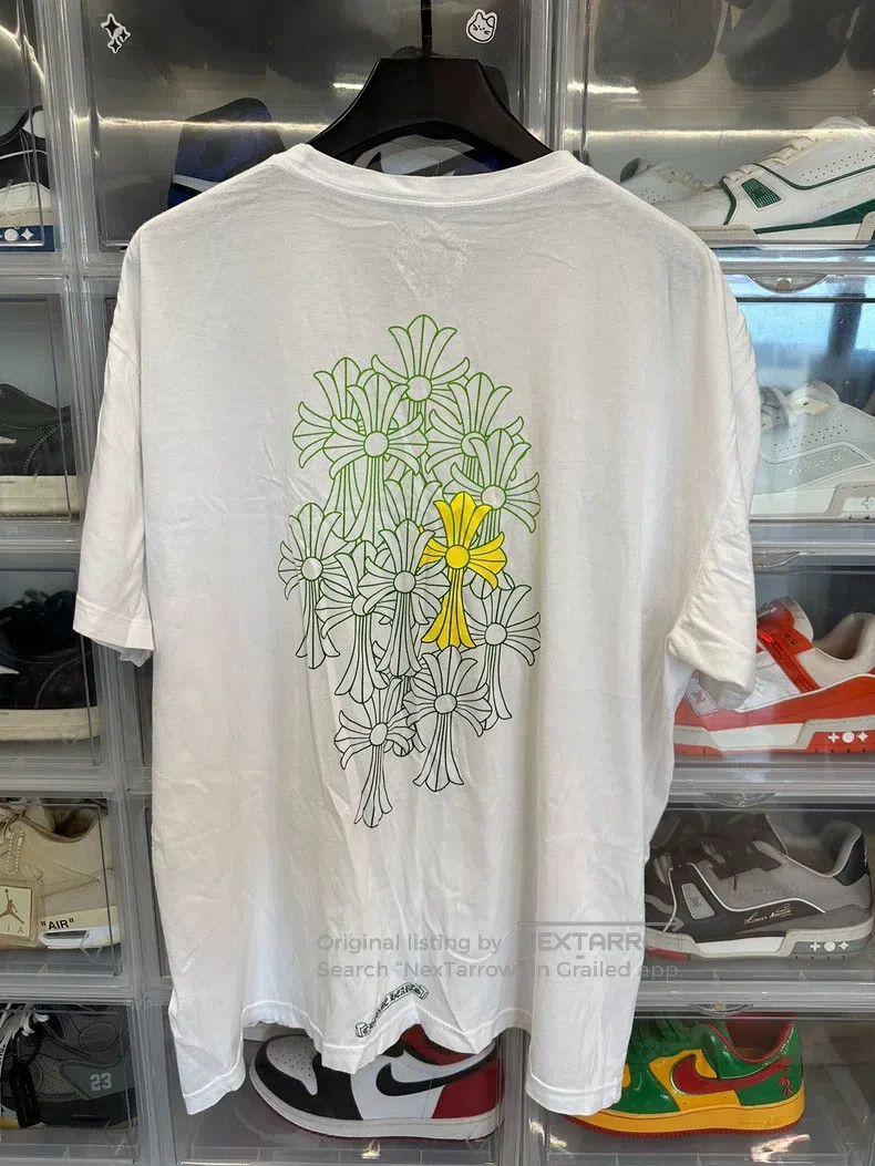 Chrome Hearts CHROME HEARTS Size XXL Yellow-green phantom group cross whi Size US XXL / EU 58 / 5 - 3 Thumbnail