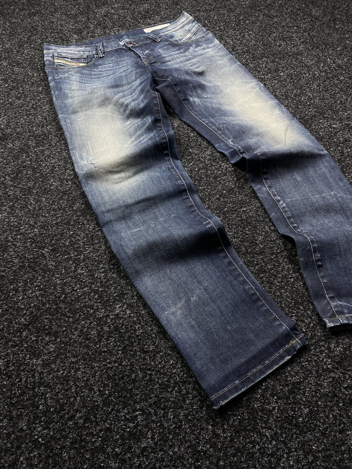 Diesel × If Six Was Nine × Vintage Vintage Y2K Diesel Industry Jeans baggy denim pants Size 30" / US 8 / IT 44 - 2 Thumbnail