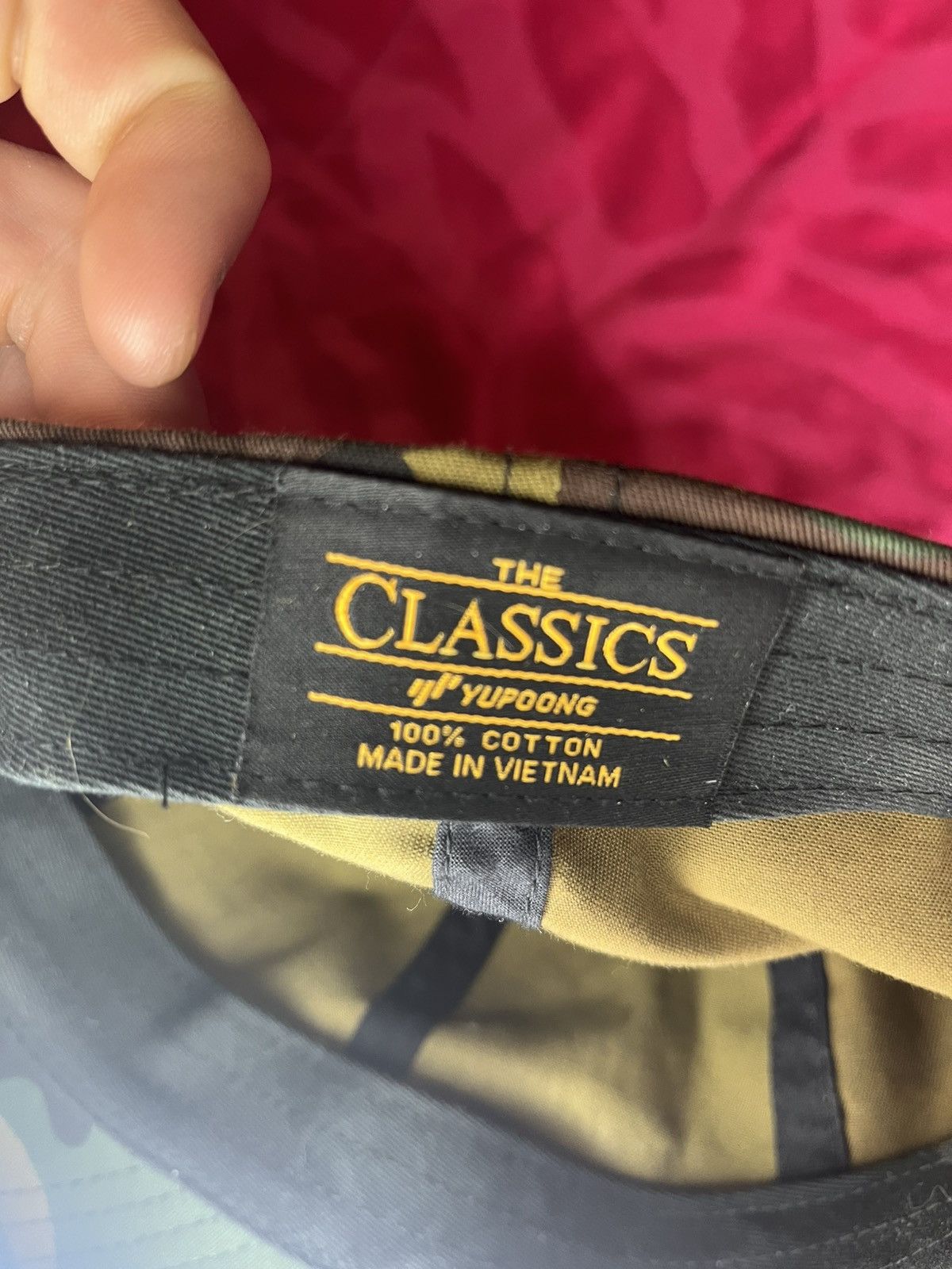 Anti Social Social Club ASSC Logo Camo Pink Logo Adjustable Classic Cap Size ONE SIZE - 6 Thumbnail