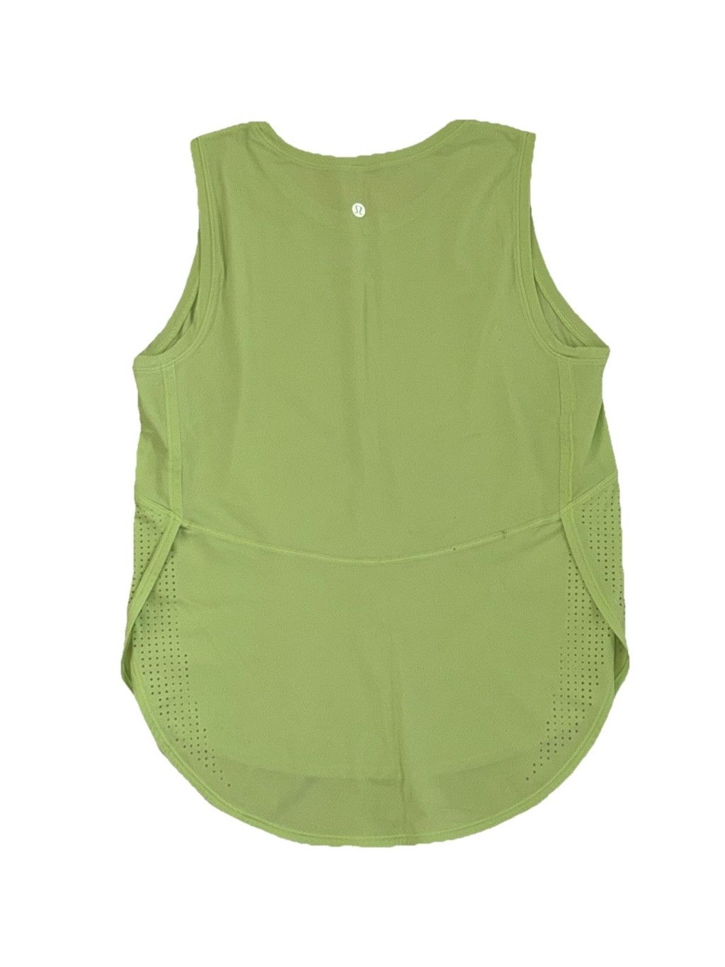 Lululemon LULULEMON HIGH NECK SPLIT HEM RUN TANK NEON MINT SIZE 8 Size M / US 6-8 / IT 42-44 - 1 Thumbnail