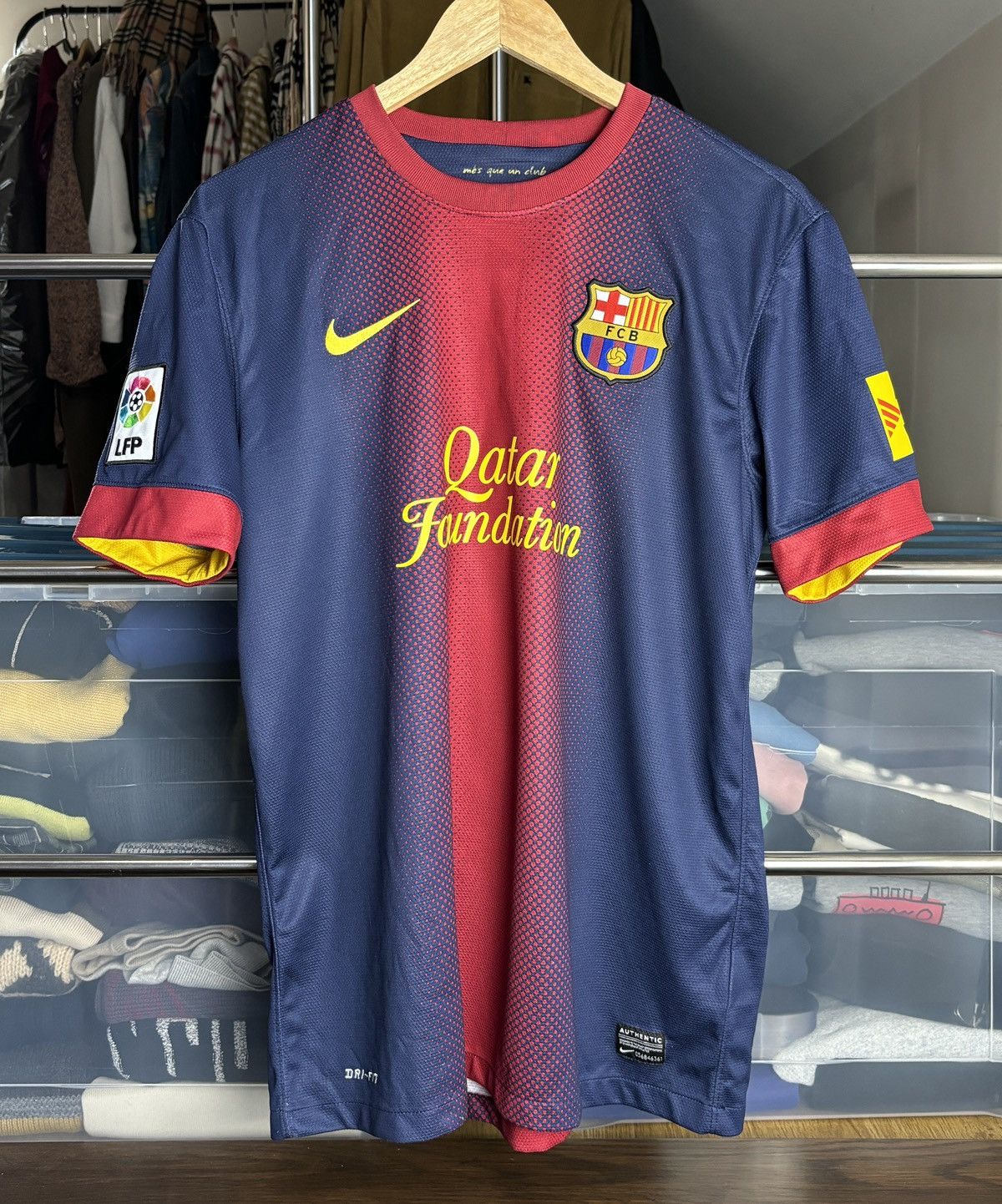 Nike Nike FC Barcelona FCB Soccer Jersey Pedro Size US M / EU 48-50 / 2 - 1 Thumbnail