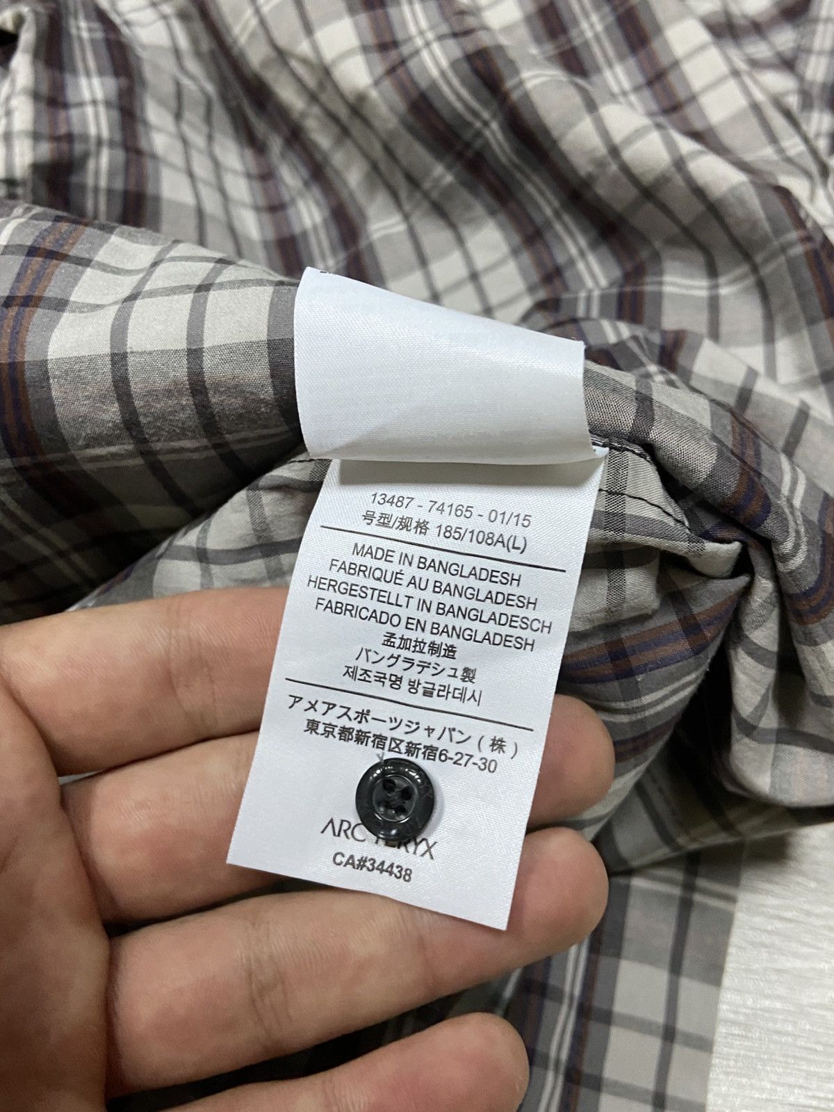 Other Arcteryx bird mesh check bird shirt buttons up with pockets Size US L / EU 52-54 / 3 - 8 Thumbnail