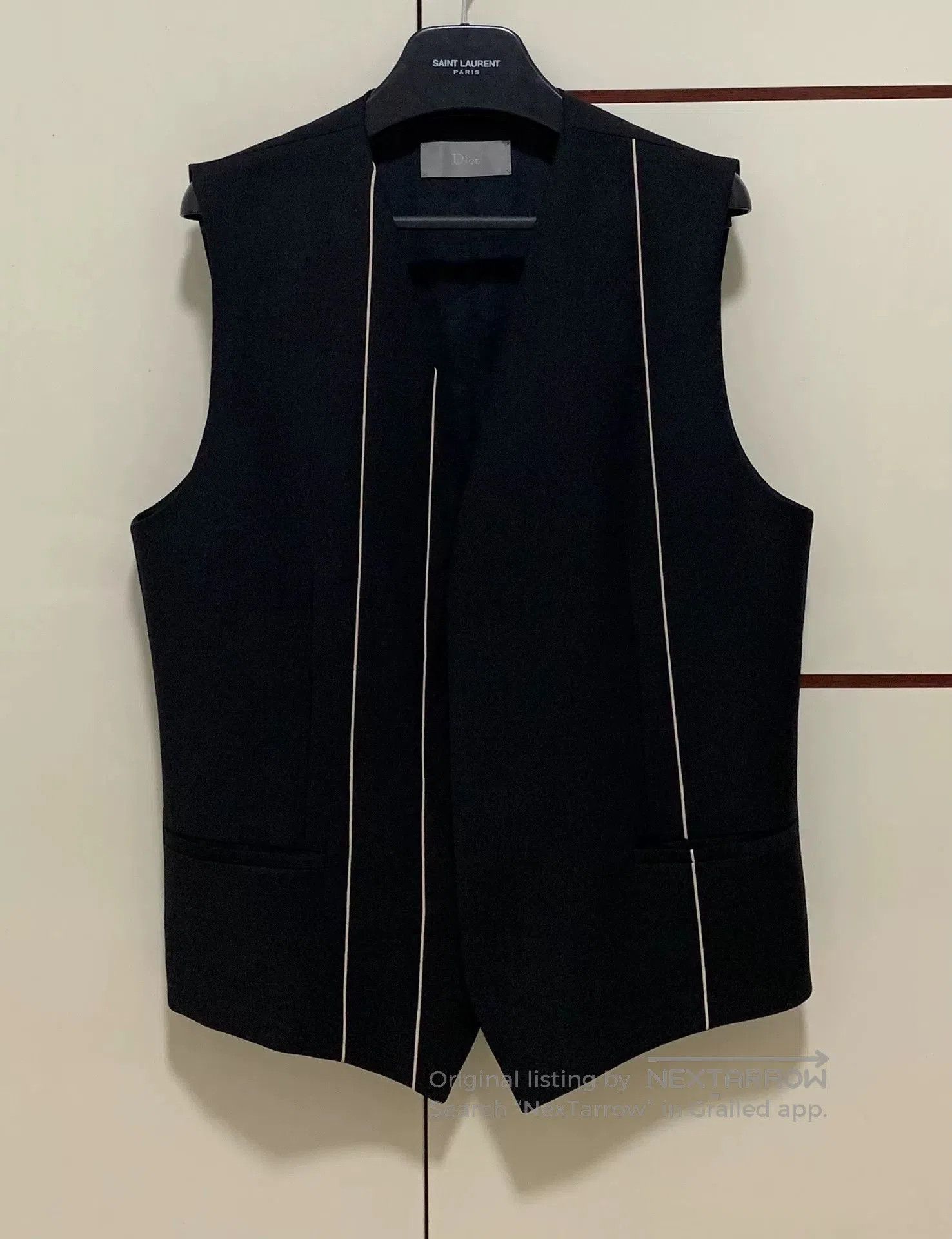 Dior Dior Homme White Line Vest. Size US M / EU 48-50 / 2 - 1 Thumbnail