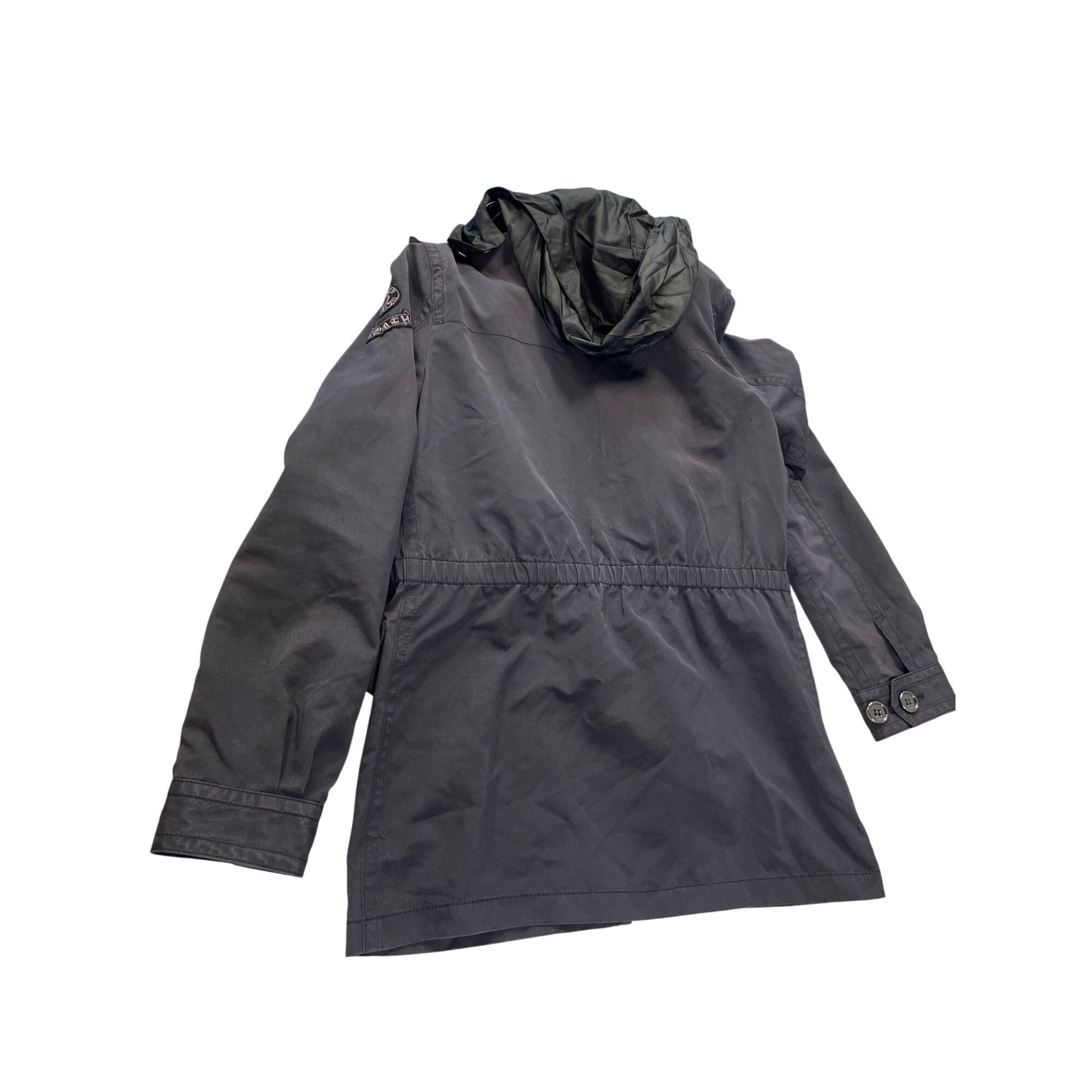 Coach Coach Womans Black Hooded Rain Trench Jacket Coat size XS SK Size XS / US 0-2 / IT 36-38 - 2 Thumbnail