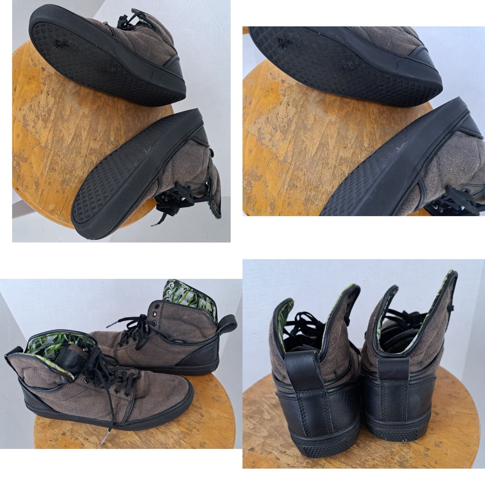 Vans VANS Sk8-Hi Hiking Outdoor Boots Suede High Top Mens 7.5 Brown VN-OVNBX2E 2020 Shoes Sneakers Casual Activewear Shoes Size US M / EU 48-50 / 2 - 8 Thumbnail