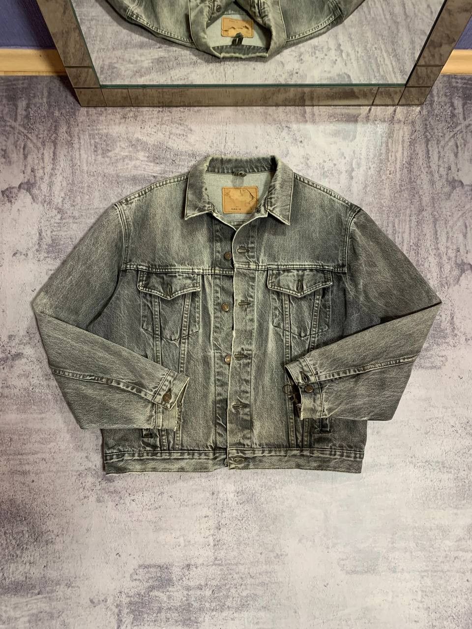 Levi's VINTAGE LEVIS 70503 02 GRAY TRUCKER JACKET #5744-204 Size US L / EU 52-54 / 3 - 3 Thumbnail