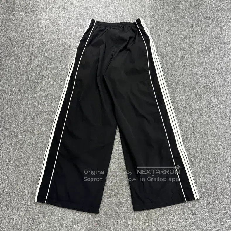 Balenciaga Balenciaga size XS Embroidered striped distressed long pan Size US 27 - 5 Thumbnail