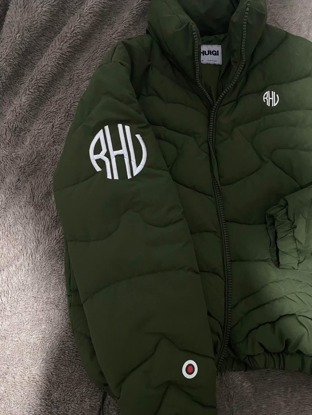 Rhude × Zara Zara X Rhuigi green puffer jacket collection Size US M / EU 48-50 / 2 - 3 Thumbnail