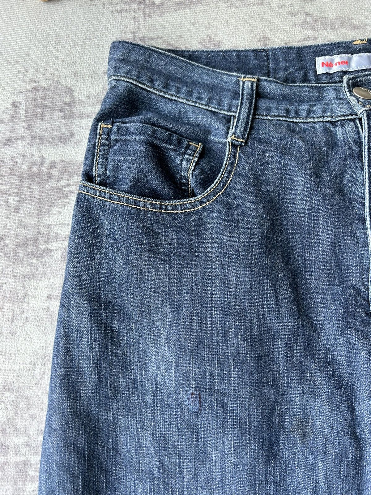 Ne-Net Issey Miyake By Ne-net Patchwork Jeans Size US 29 - 9 Thumbnail