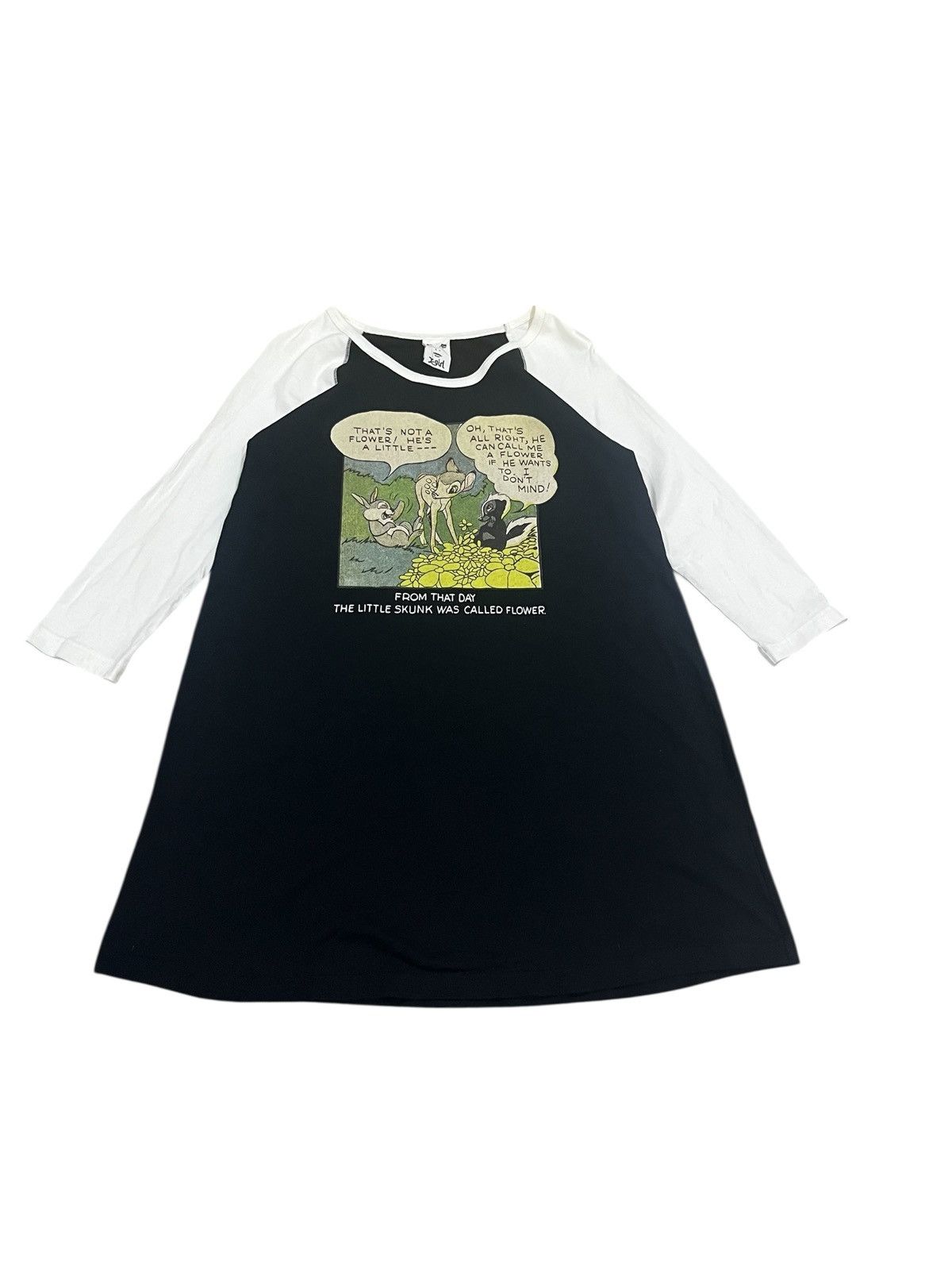 X-Girl X-GIRL❌DISNEY TEE DRESS SHIRT WHITE BLACK Size M / US 6-8 / IT 42-44 - 3 Thumbnail
