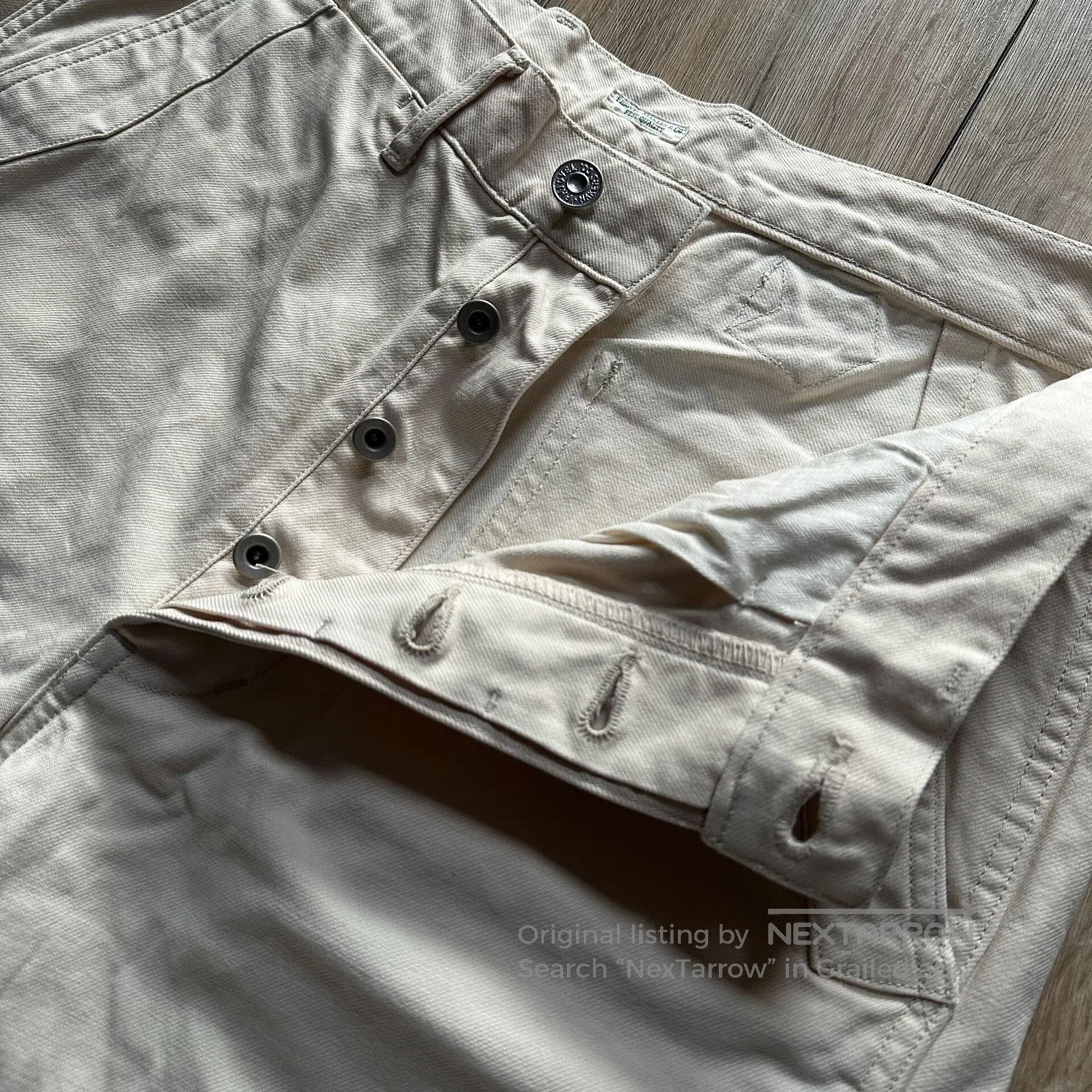 PHIGVEL MAKERS & Co. Phigvel Paris Buckle Trousers. Size US 33 - 5 Thumbnail