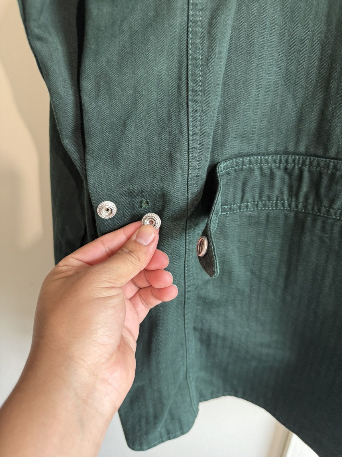 Drake's Drake’s Waxed Cotton Canvas Chasseur Jacket Size US L / EU 52-54 / 3 - 8 Thumbnail