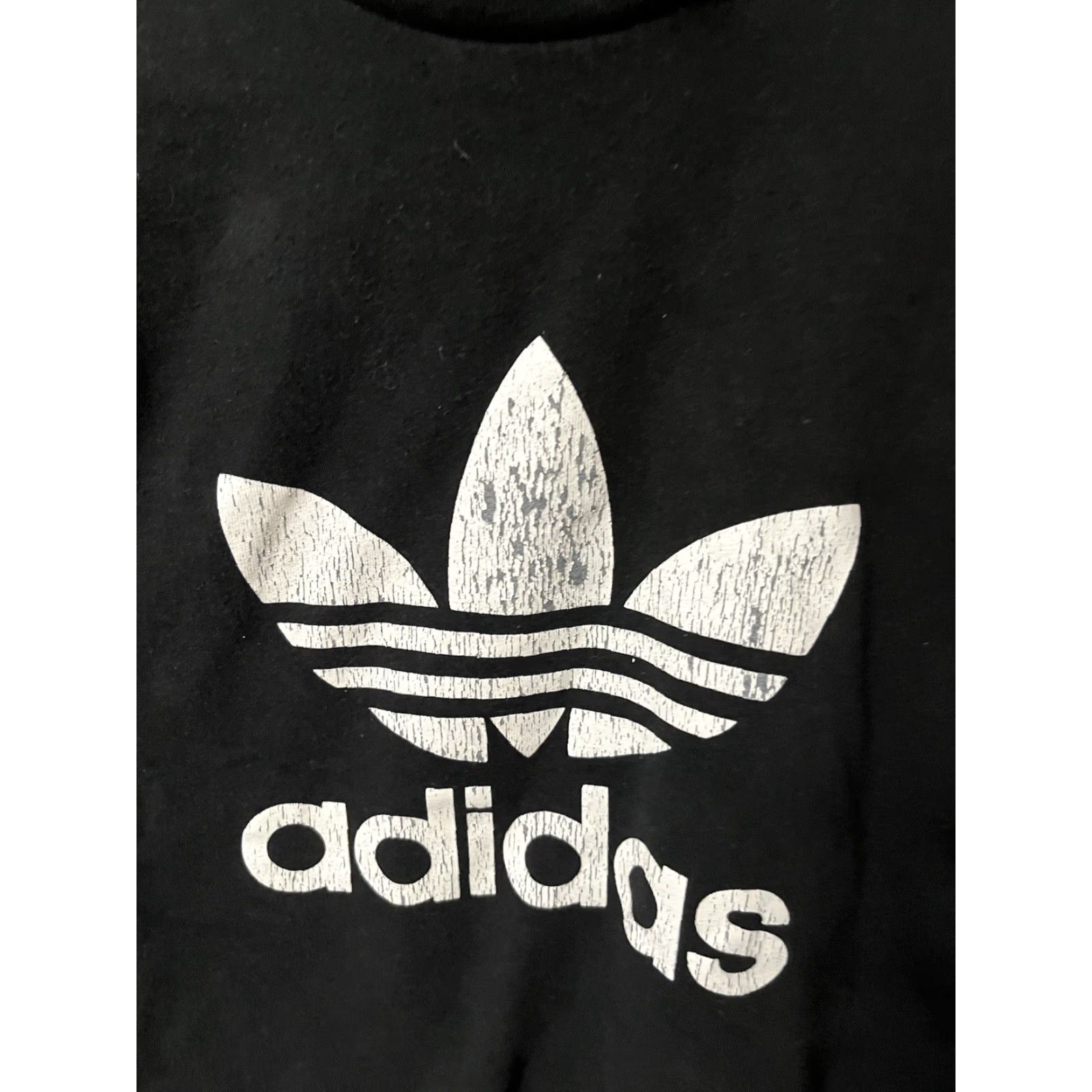 Adidas Adidas T Shirt Black size medium Black Distressed Men Size M / US 6-8 / IT 42-44 - 2 Thumbnail