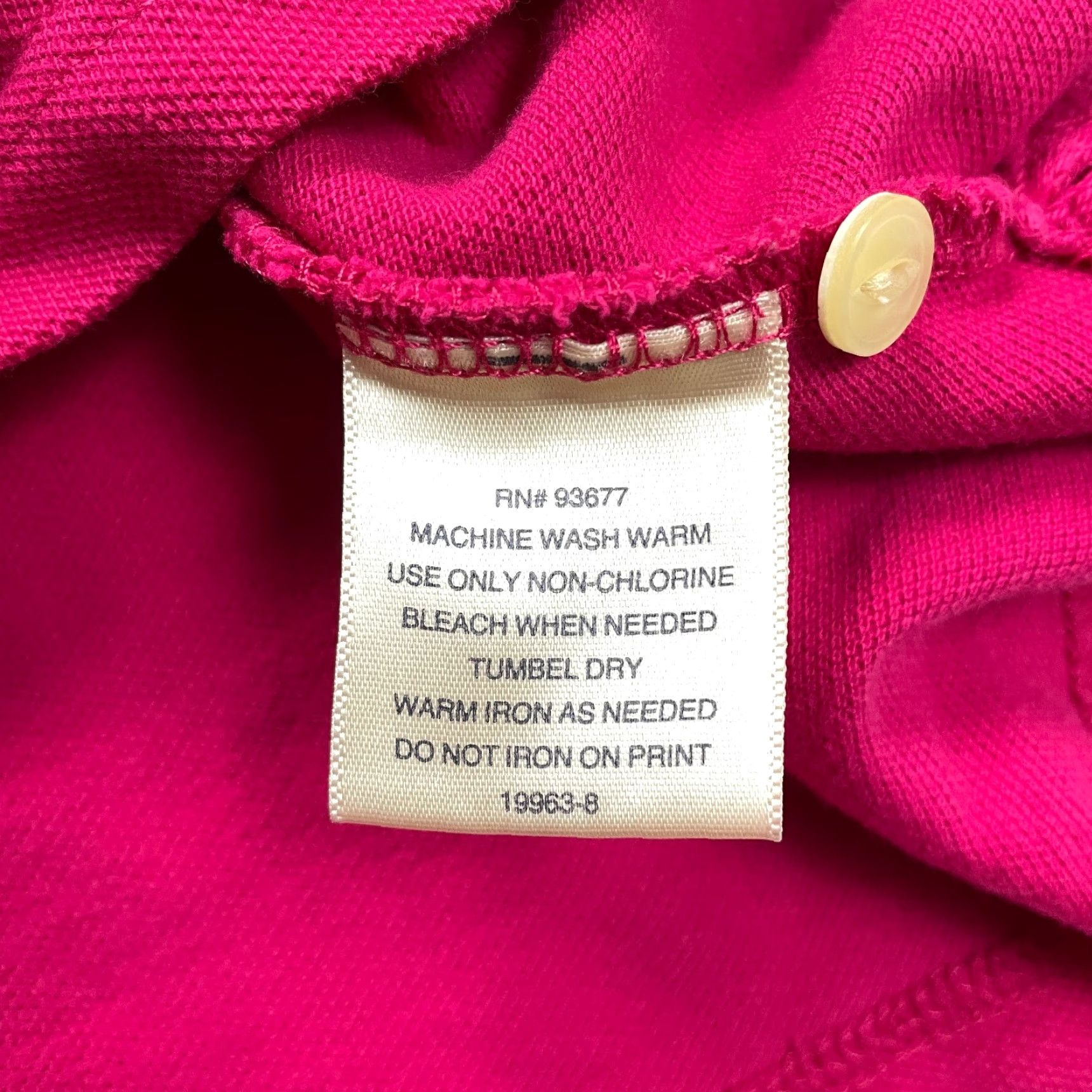 Vintage St. John's Bay Polo Shirt Mens 2XL Pink Collared Short Sleeve Golf Active Casual Size US XXL / EU 58 / 5 - 5 Thumbnail