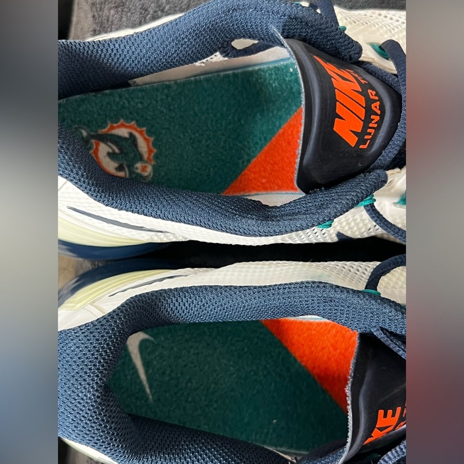 Nike Nike NFL Lunar TR1 Trainer Shoes Miami Dolphins 12.5 RARE Size US 12.5 / EU 45-46 - 8 Thumbnail