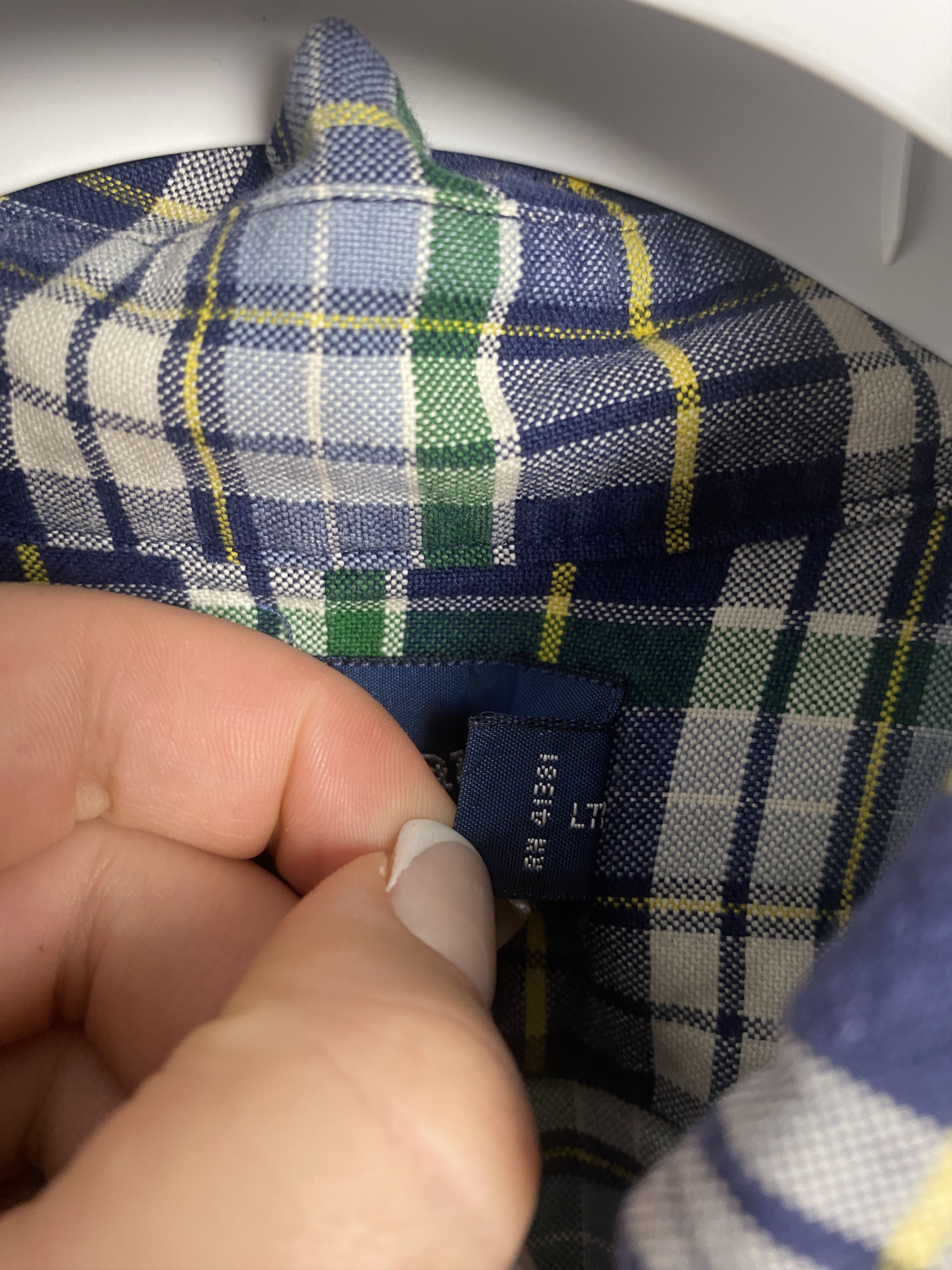 Polo Ralph Lauren Polo Ralph Lauren shirt checkered y2k casual oldmoney sport Size US L / EU 52-54 / 3 - 4 Thumbnail