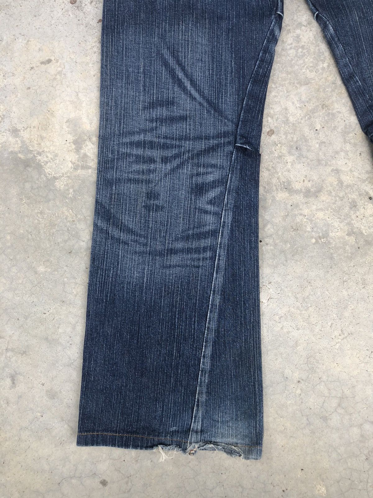 If Six Was Nine Flare Jeans Edwin Distressed Jeans Cargo Pants Size US 32 / EU 48 - 12 Thumbnail