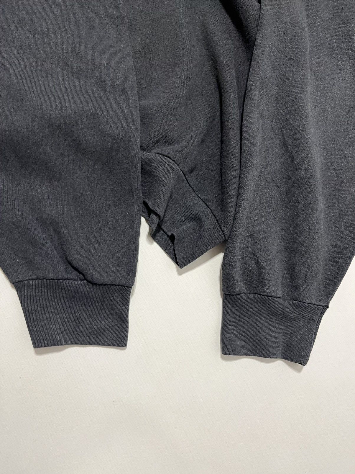 Lee Perfectly Faded Black 90s Lee Heavyweight Sweatshirt Boxy Size US XL / EU 56 / 4 - 6 Thumbnail