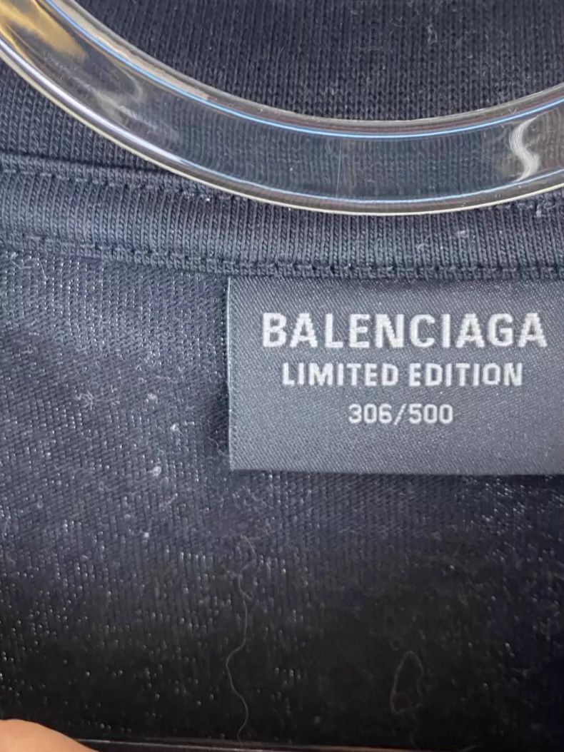 Balenciaga Balenciaga Alipay co-branded logo short sleeve Size US M / EU 48-50 / 2 - 3 Thumbnail
