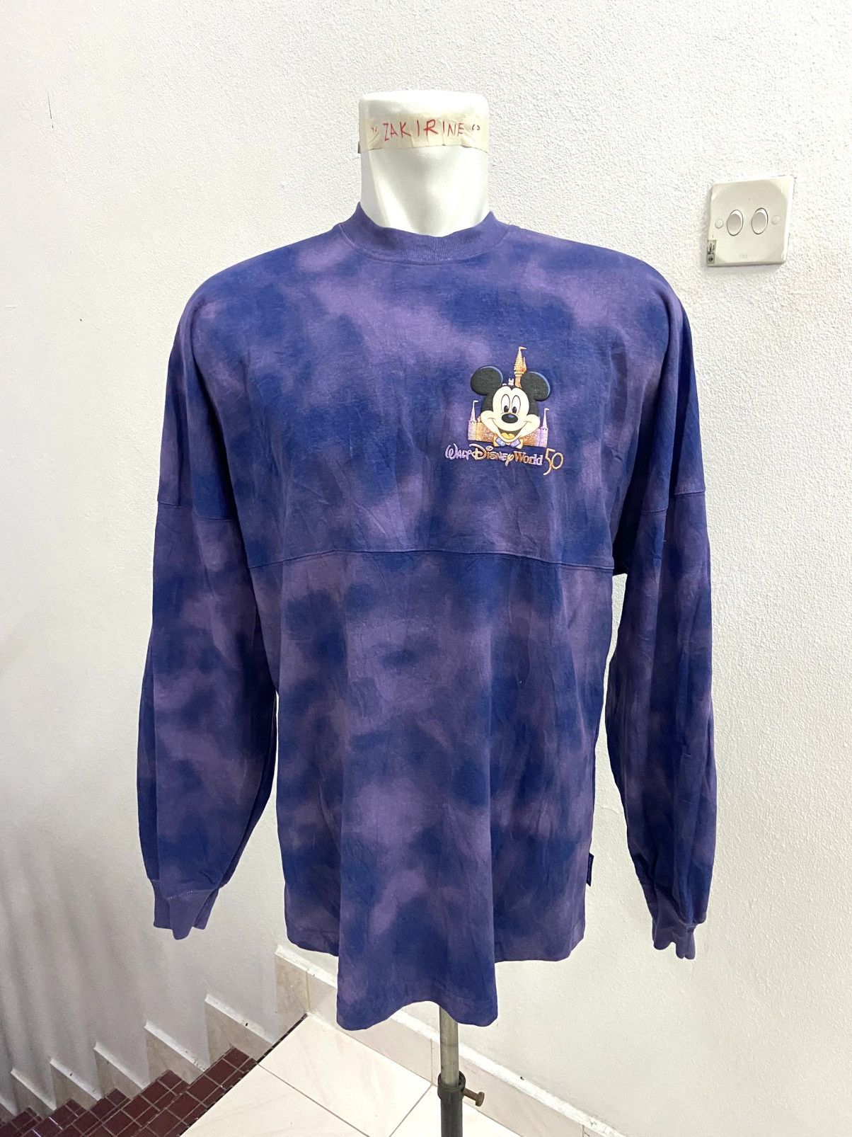 Disney Walt Disney World 50th Anniversary Tie Dye Spirit Jersey Size US M / EU 48-50 / 2 - 3 Thumbnail