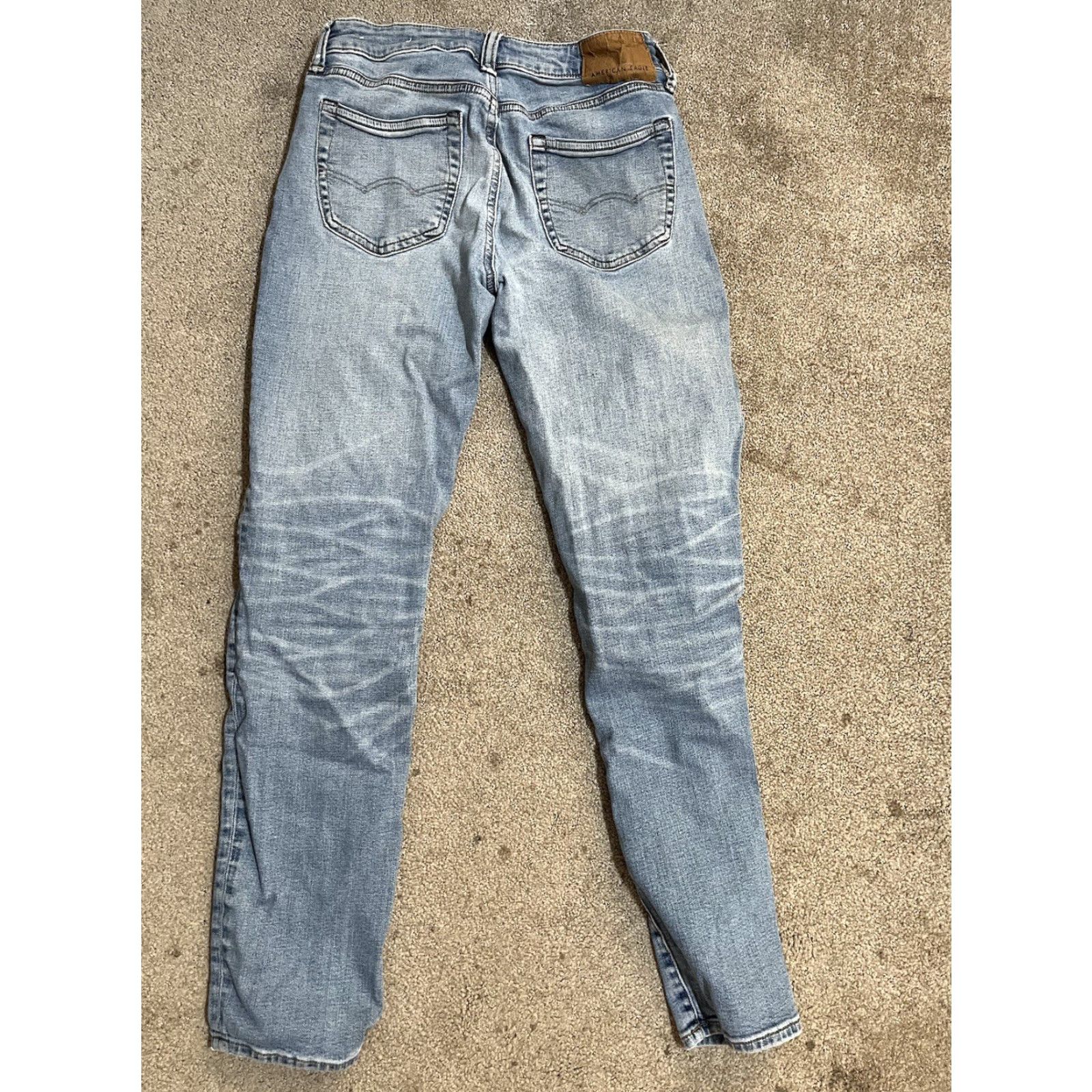 American Eagle Outfitters American Eagle Outfitters Jeans Men 29x32 Blue Cotton Denim Skinny Size US 29 - 2 Thumbnail