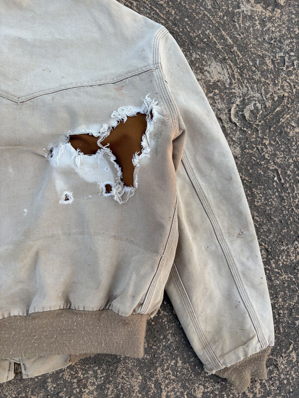 Carhartt Carhartt Distressed Western Bomber jacket Size US S / EU 44-46 / 1 - 3 Thumbnail